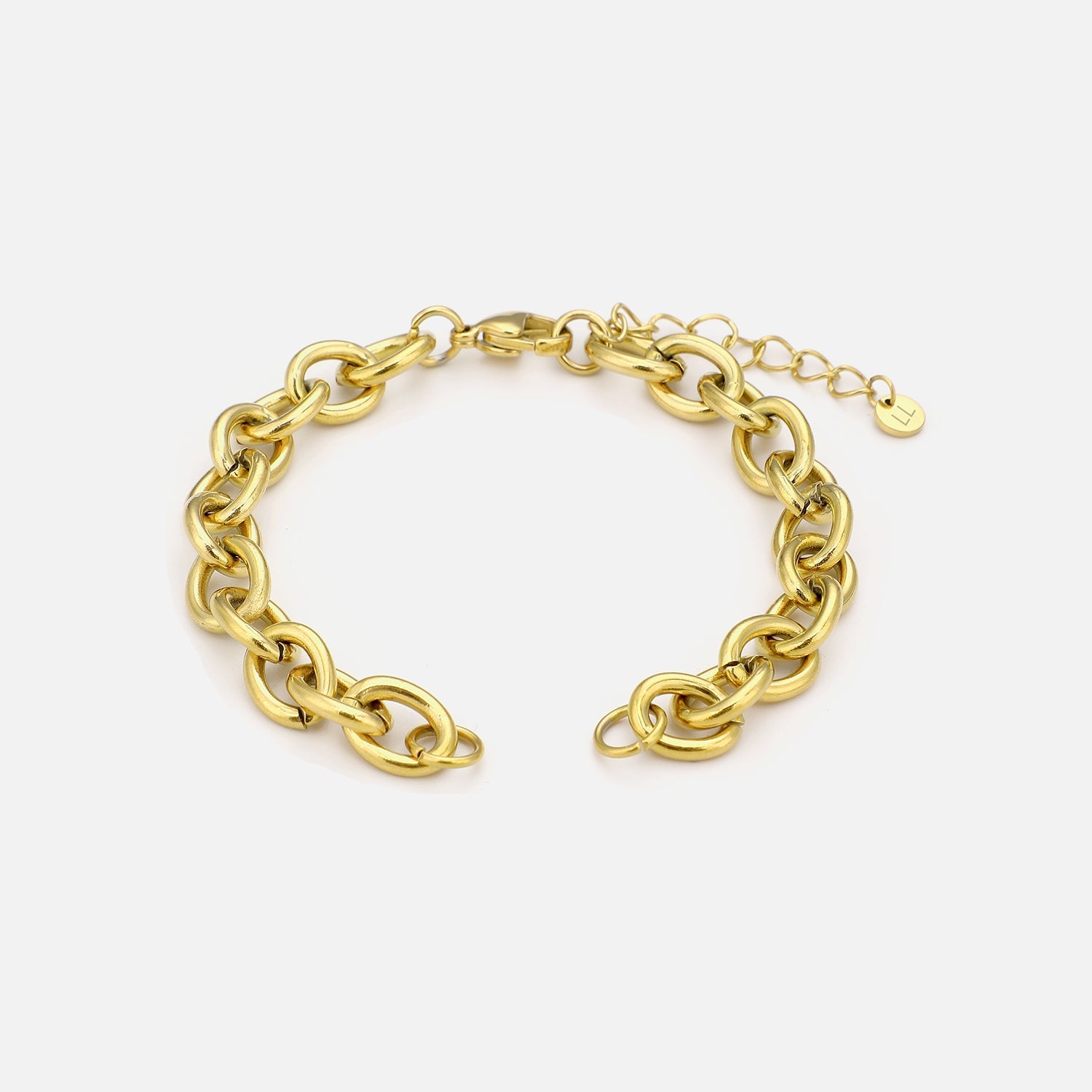 DYO Premium robuust armband goud - Desieradenconcurrent.nl