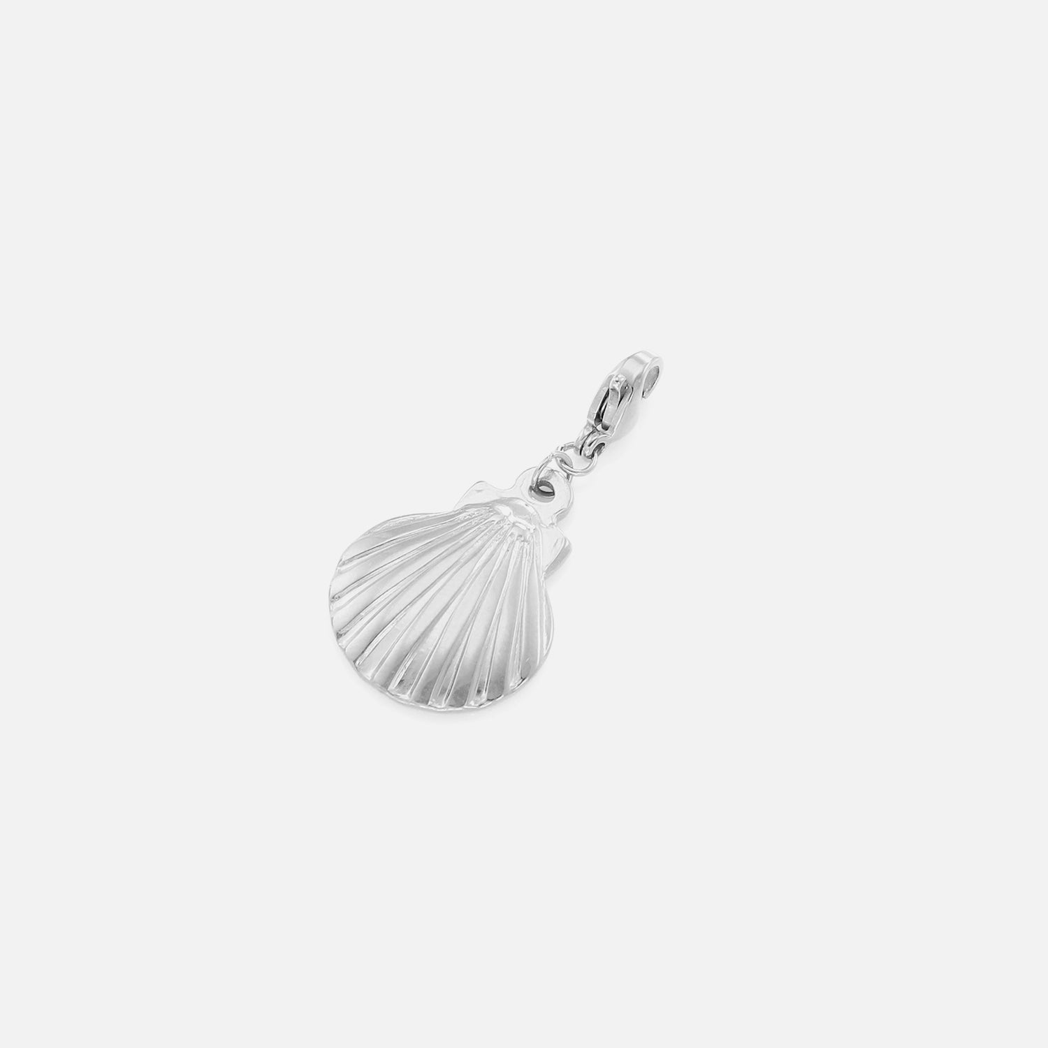 DYO schelp groot zilver - Desieradenconcurrent.nl