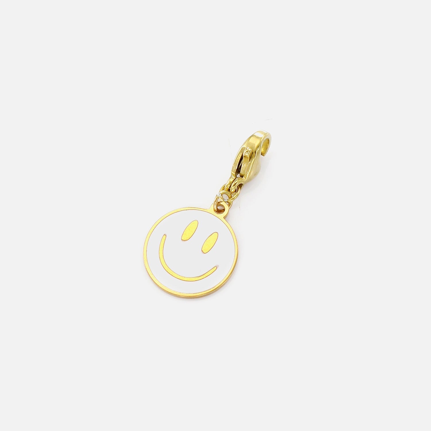 DYO smiley groot goud - Desieradenconcurrent.nl