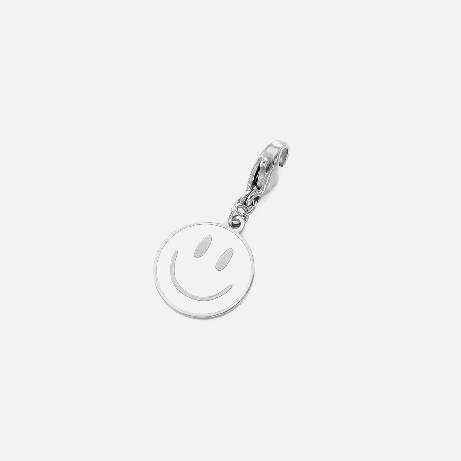 DYO smiley groot zilver - Desieradenconcurrent.nl
