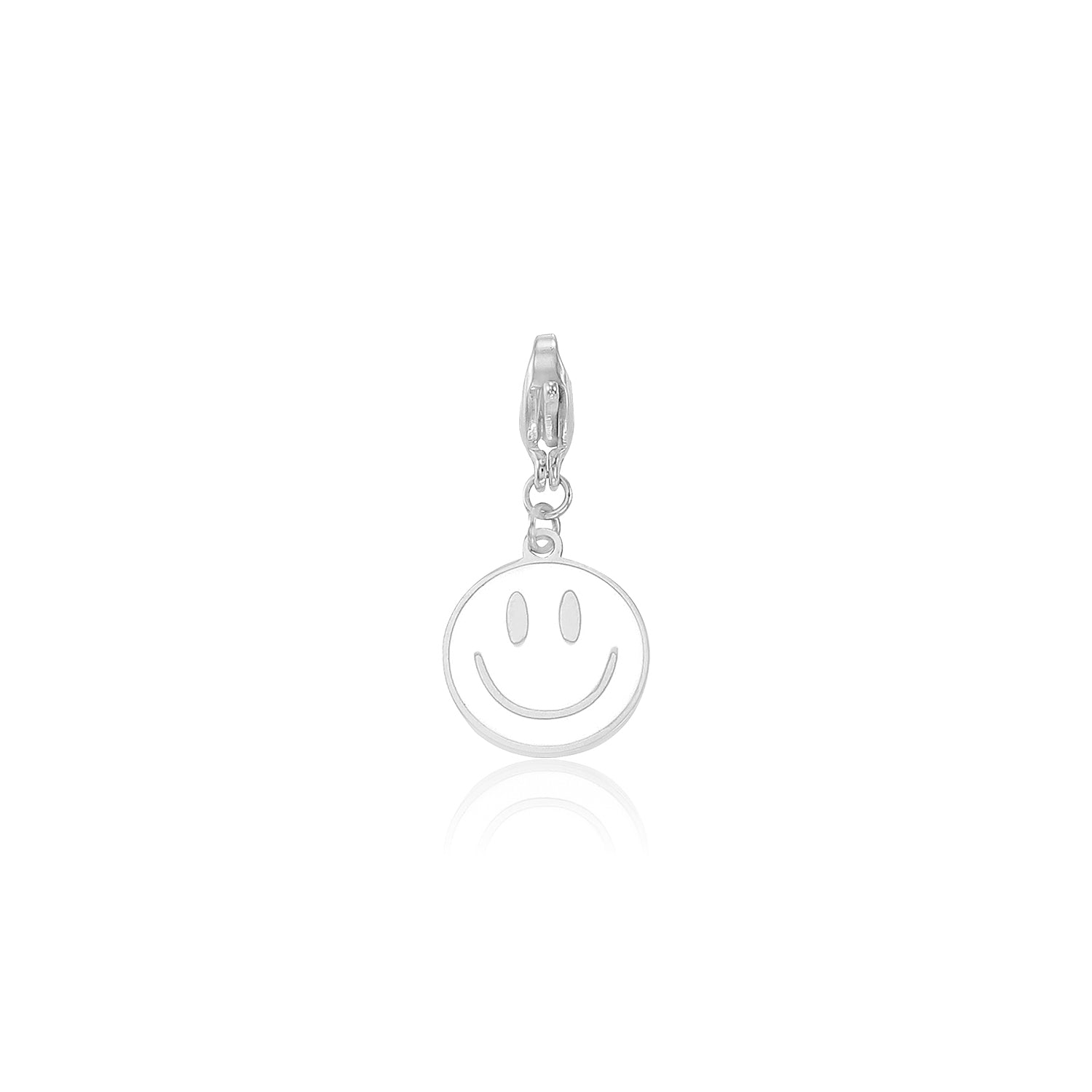 DYO smiley groot zilver - Desieradenconcurrent.nl
