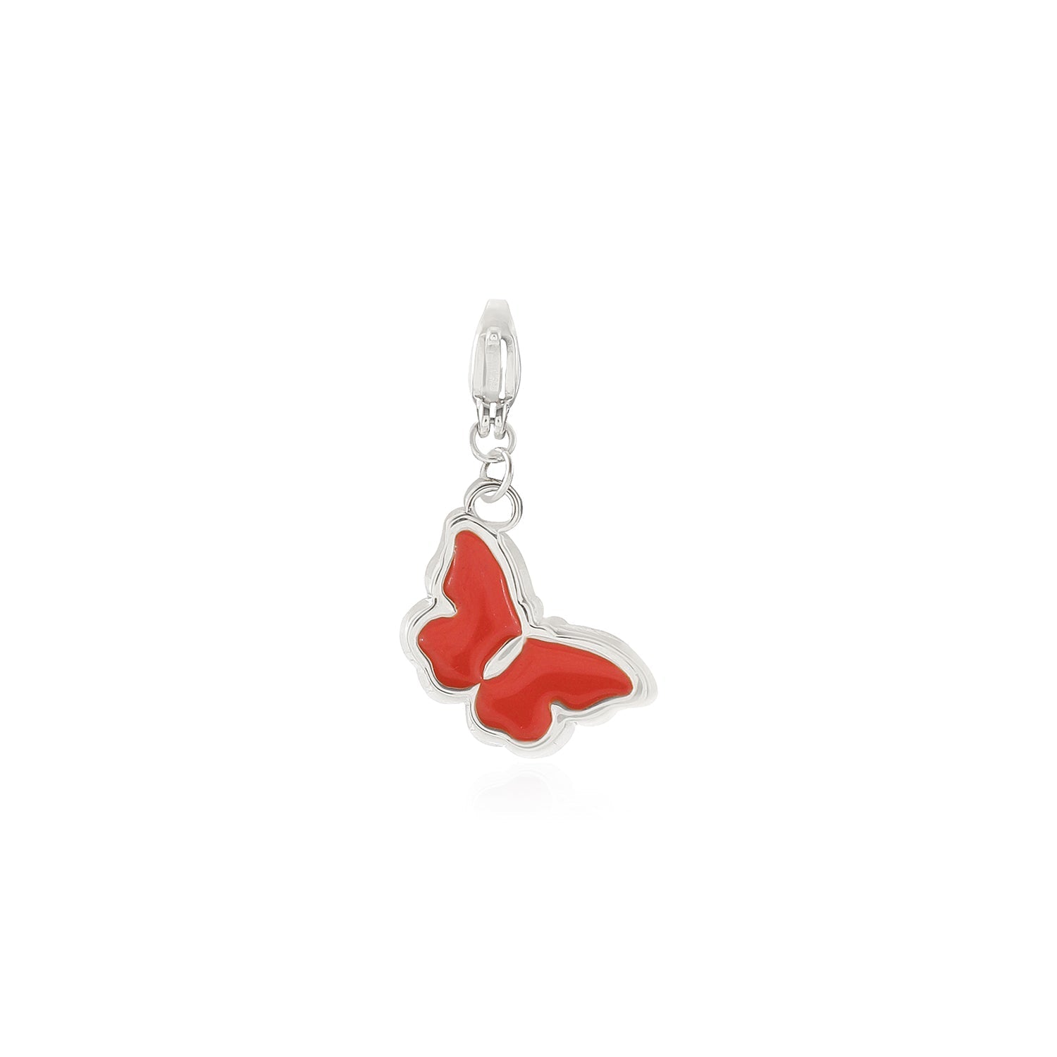 DYO vlinder rood zilver - Desieradenconcurrent.nl