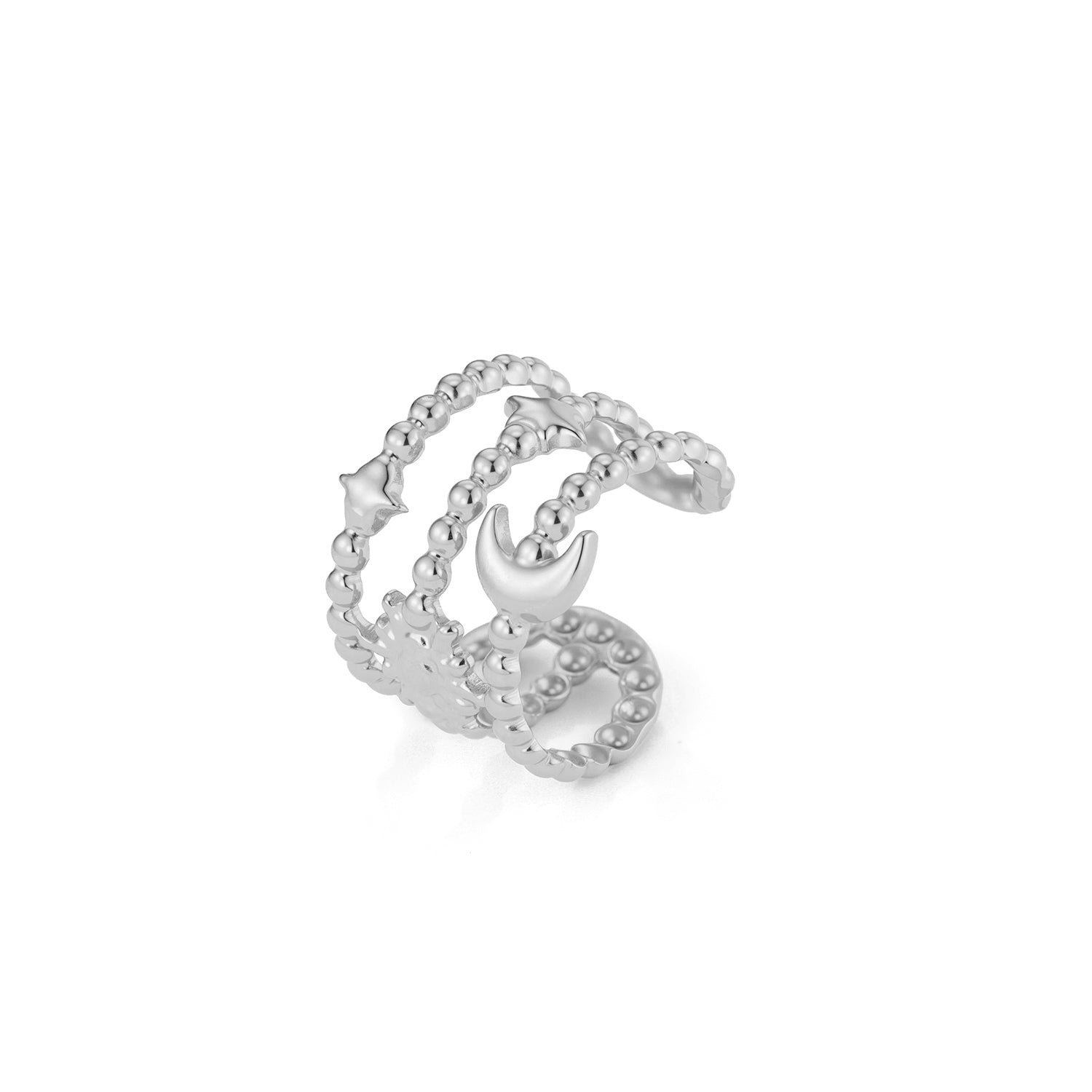 Ear Cuff Cosmos zilver - Desieradenconcurrent.nl