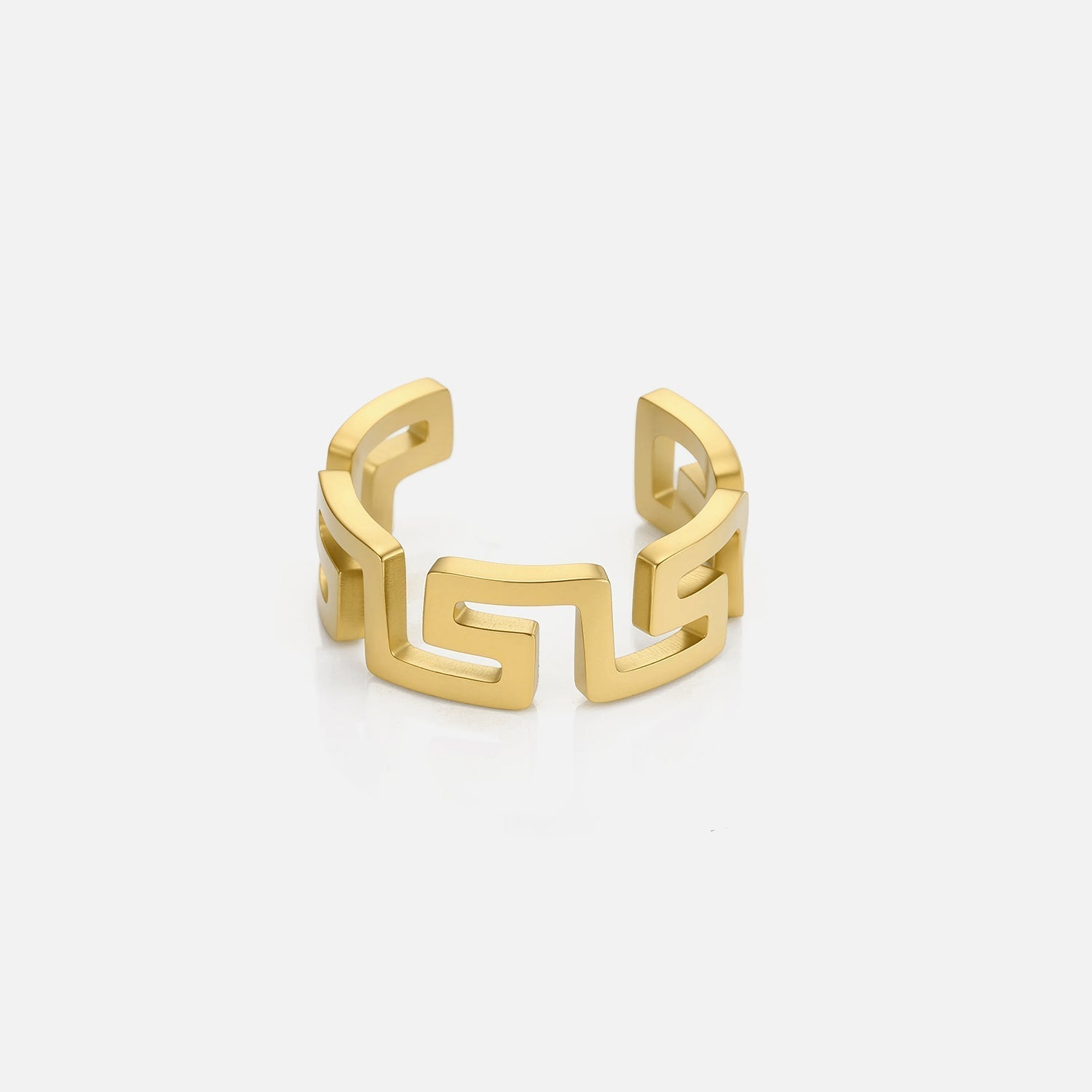 Ear cuff lux patroon goud - Desieradenconcurrent.nl