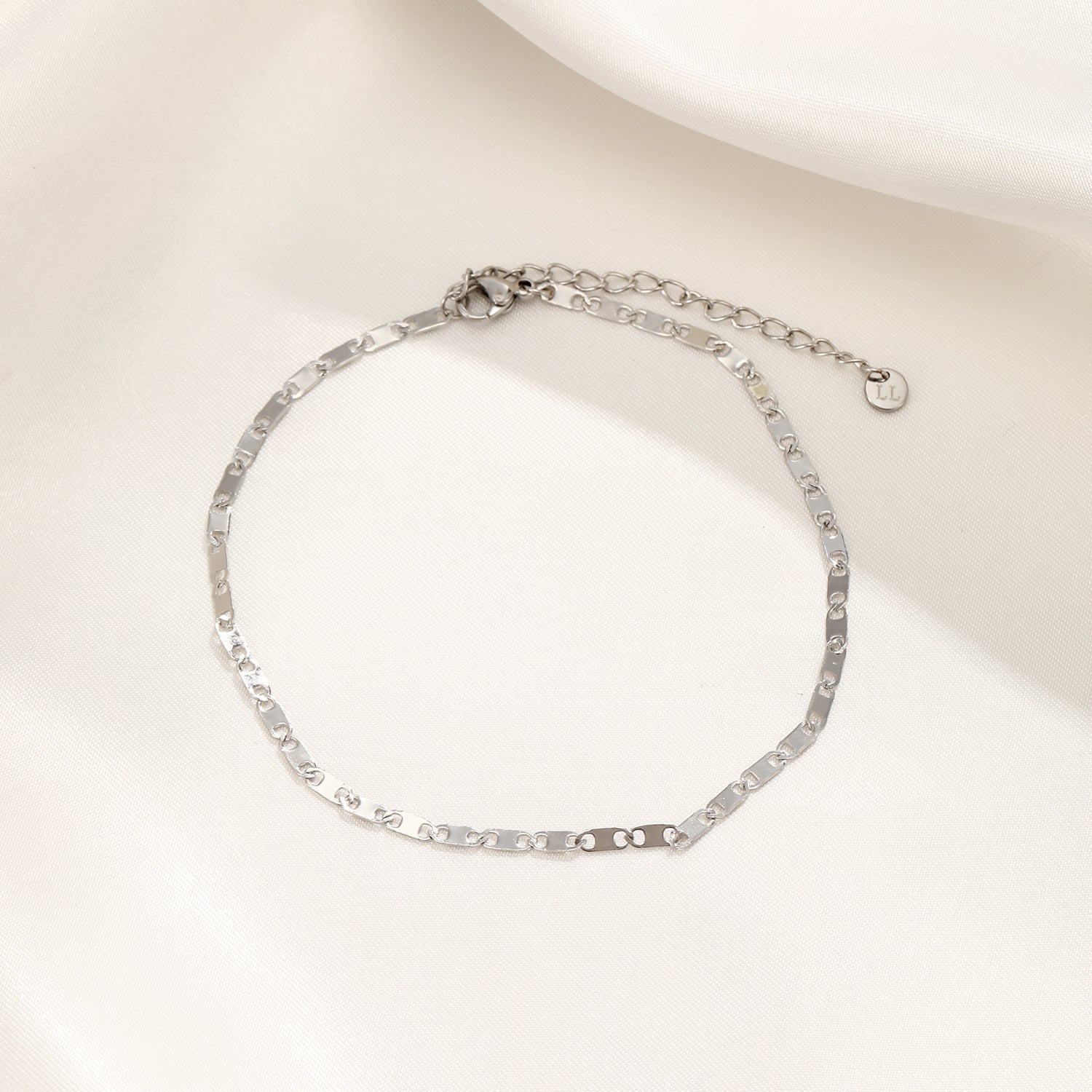 Enkelband classic - schakel zilver - Desieradenconcurrent.nl
