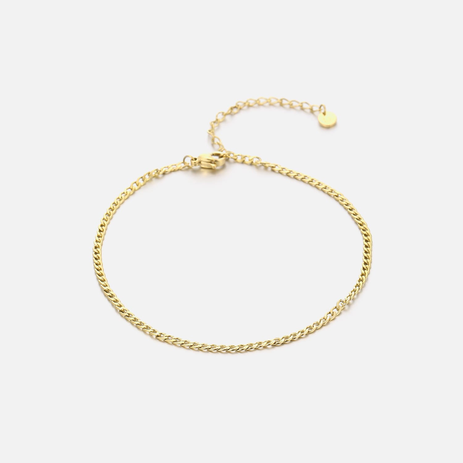 Enkelband cuban 2mm goud - Desieradenconcurrent.nl