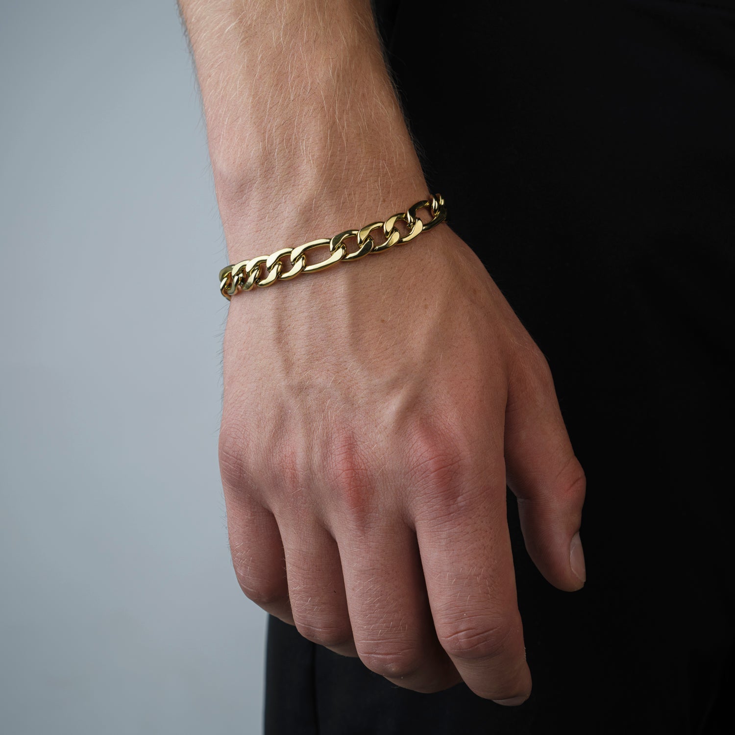 Figaro armband 10mm Goud - Desieradenconcurrent.nl