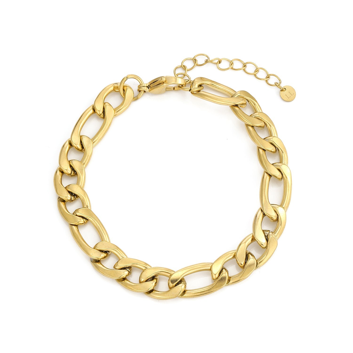 Figaro armband 10mm Goud - Desieradenconcurrent.nl