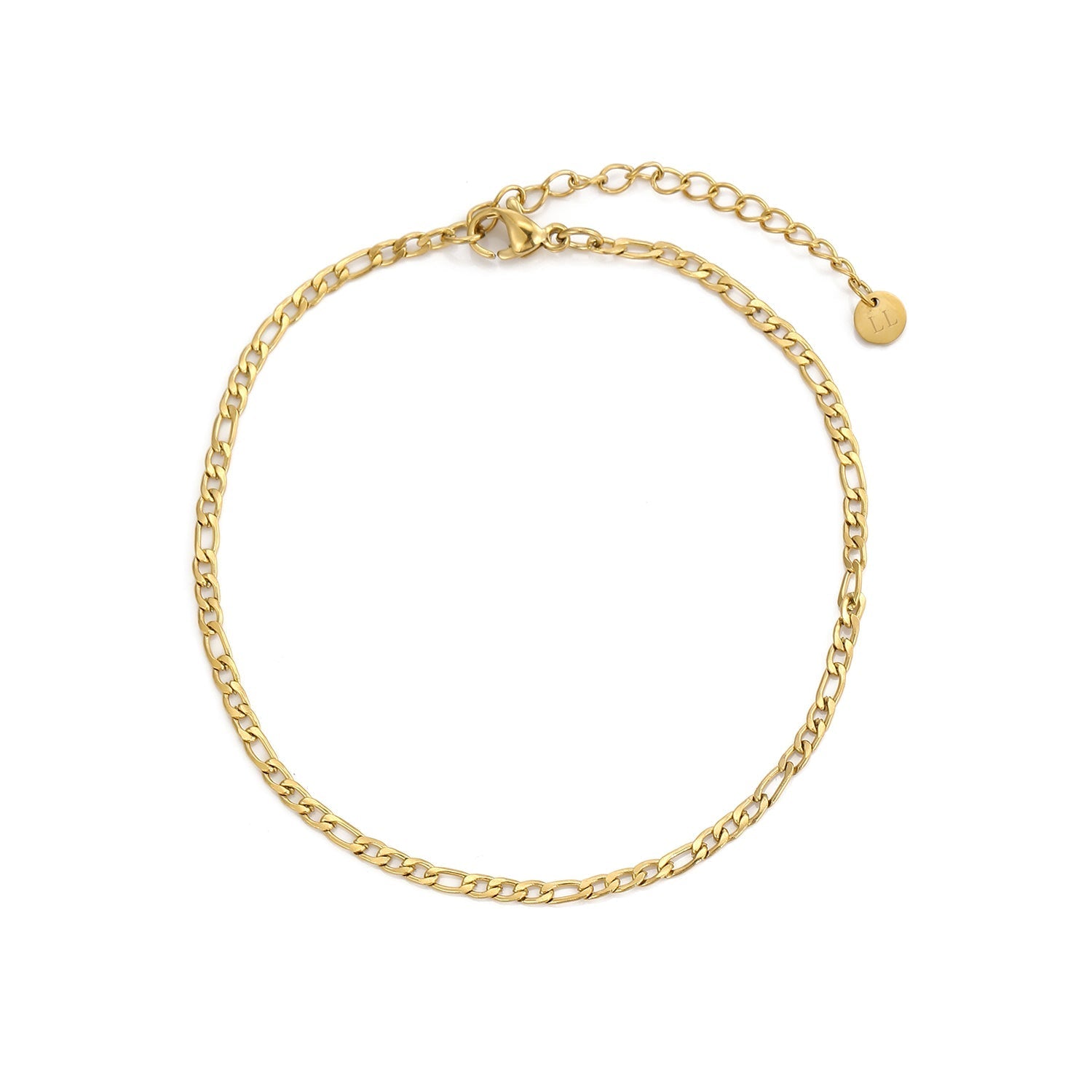 Figaro armband 2mm Goud - Desieradenconcurrent.nl