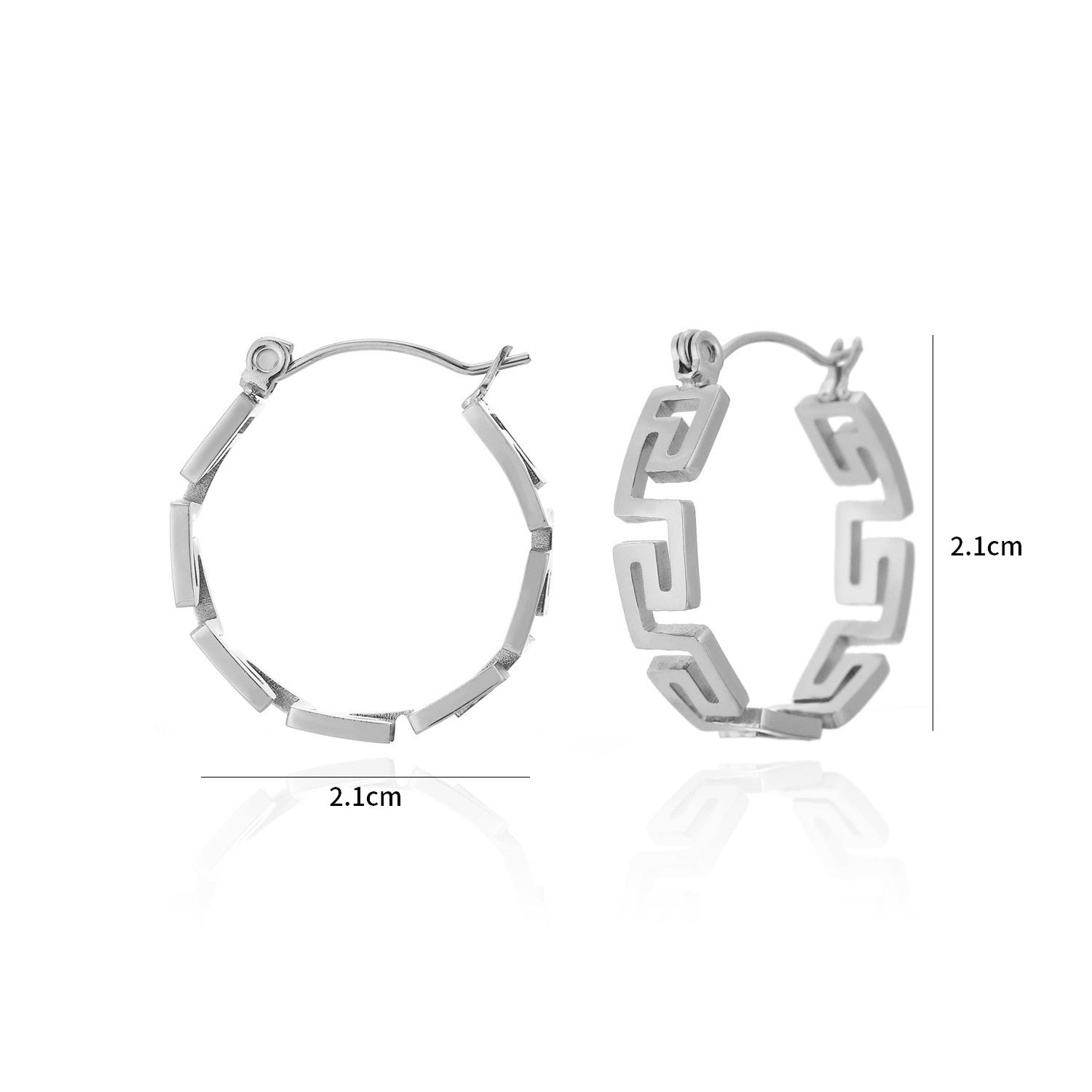 Hoops patroon zilver - Desieradenconcurrent.nl