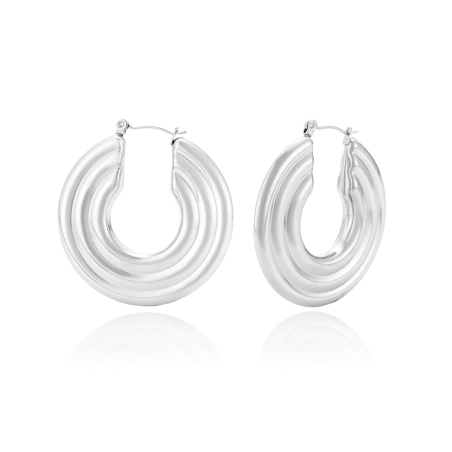 Hoops statement zilver - Desieradenconcurrent.nl