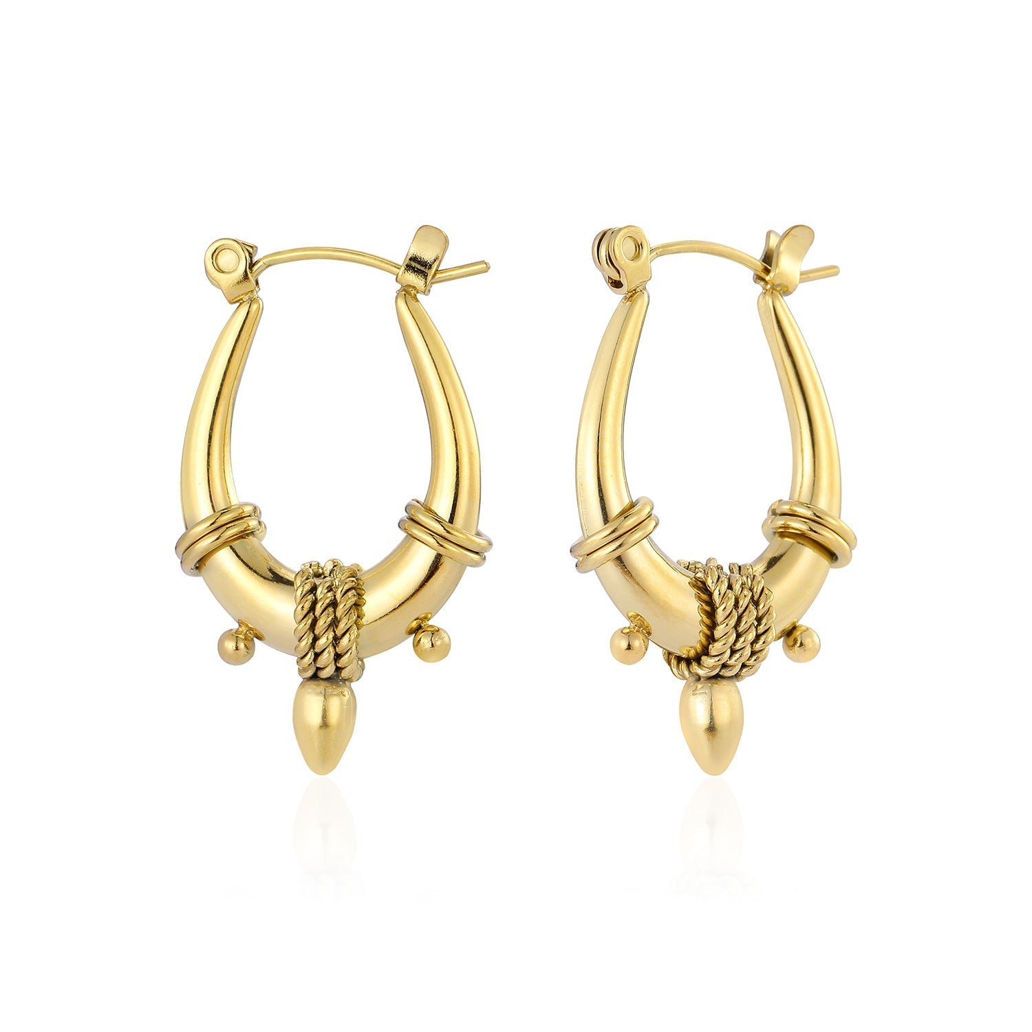 Ibiza sun hoops goud - Desieradenconcurrent.nl