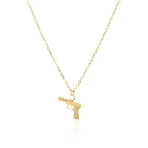 Ketting bedeltje goud - Desieradenconcurrent.nl