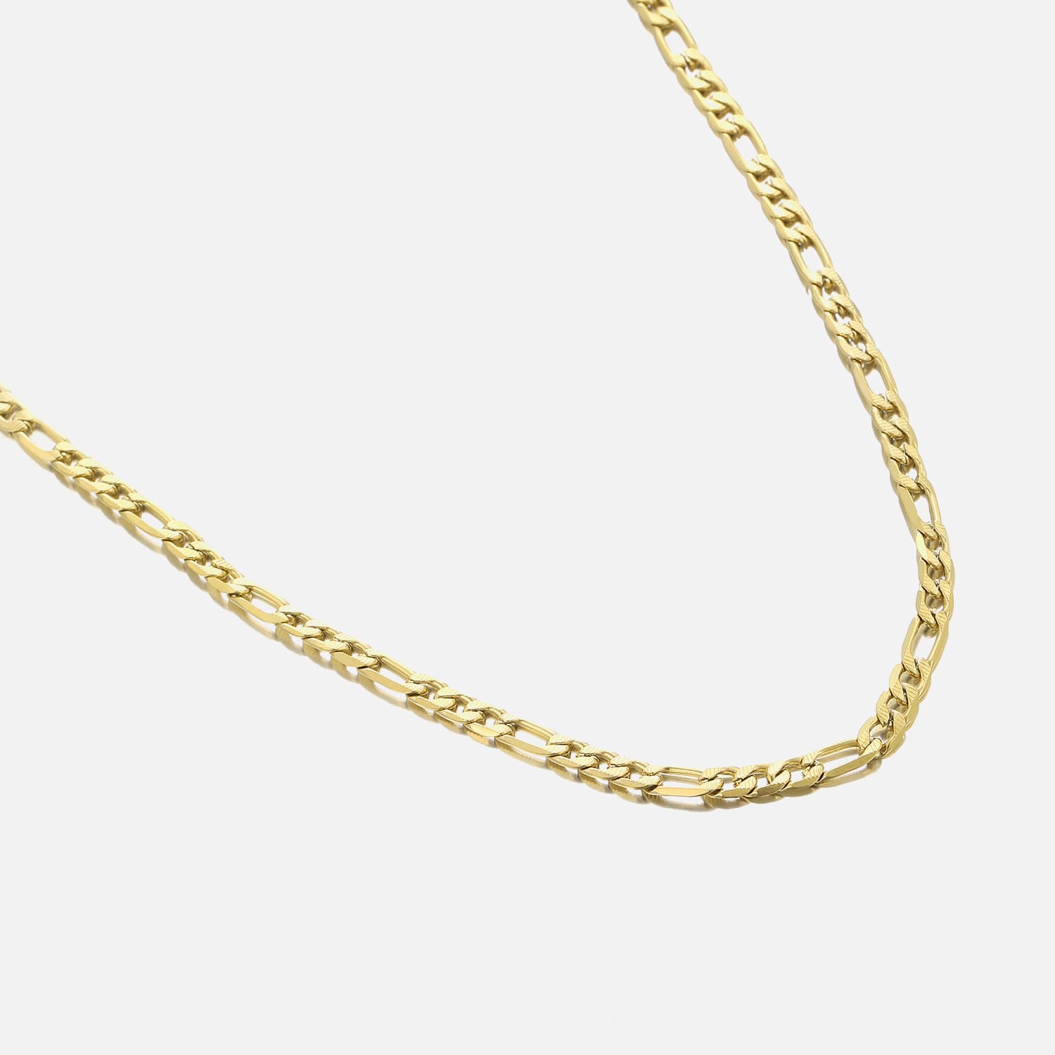 Ketting figaro fancy goud - Desieradenconcurrent.nl