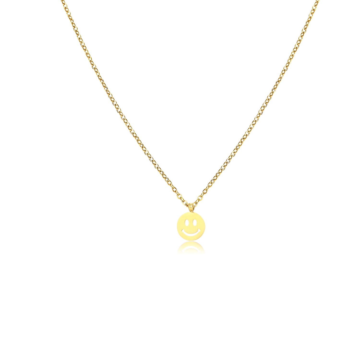 Ketting happy goud - Desieradenconcurrent.nl