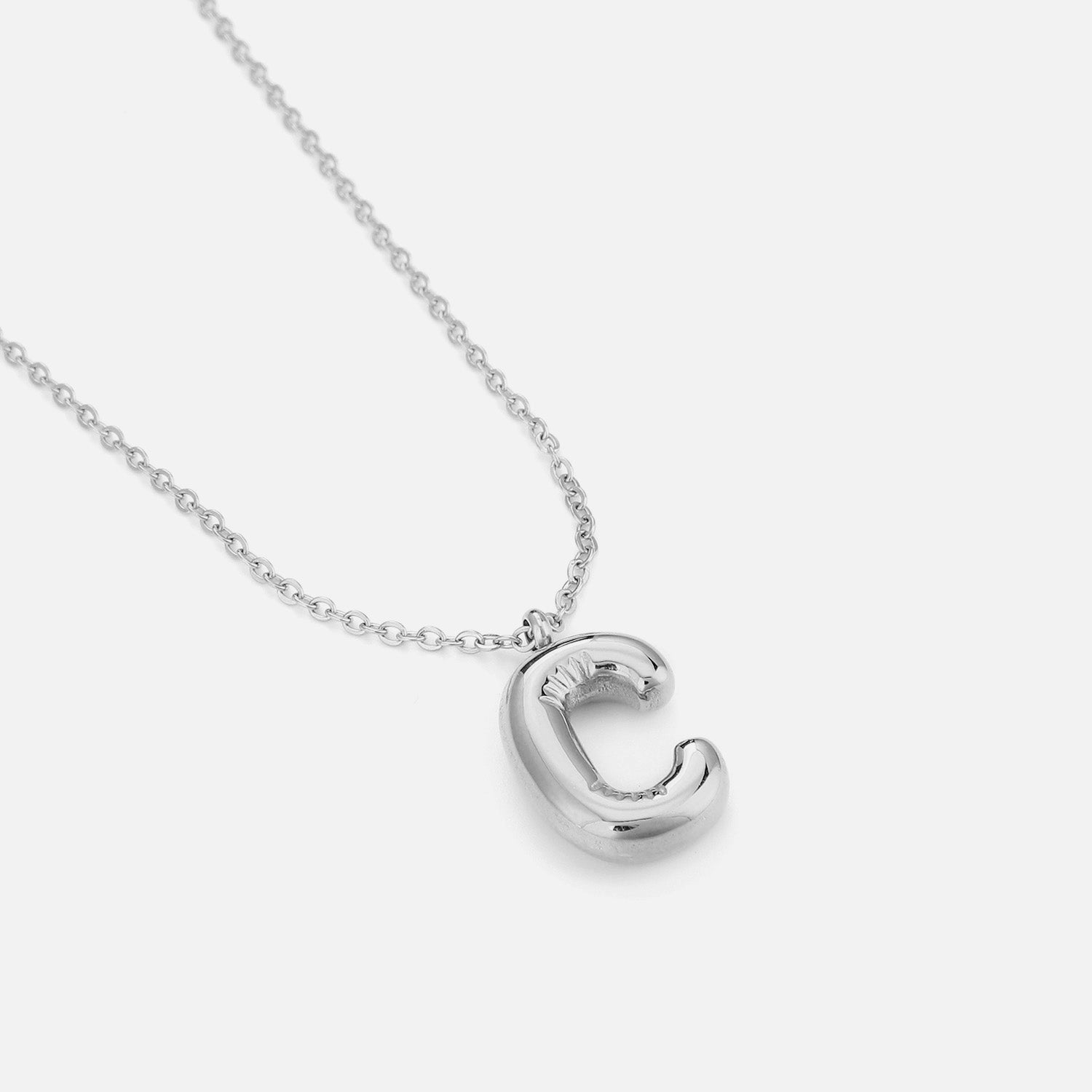 Letterketting zilver Lux - Desieradenconcurrent.nl