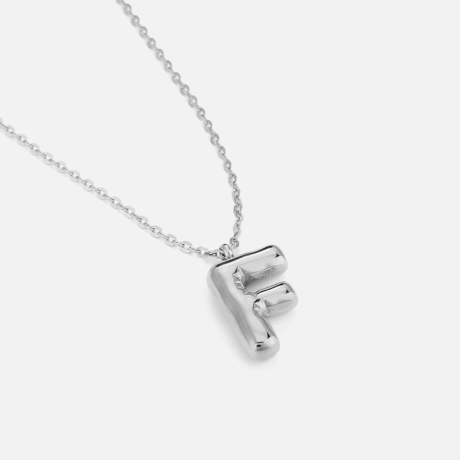 Letterketting zilver Lux - Desieradenconcurrent.nl