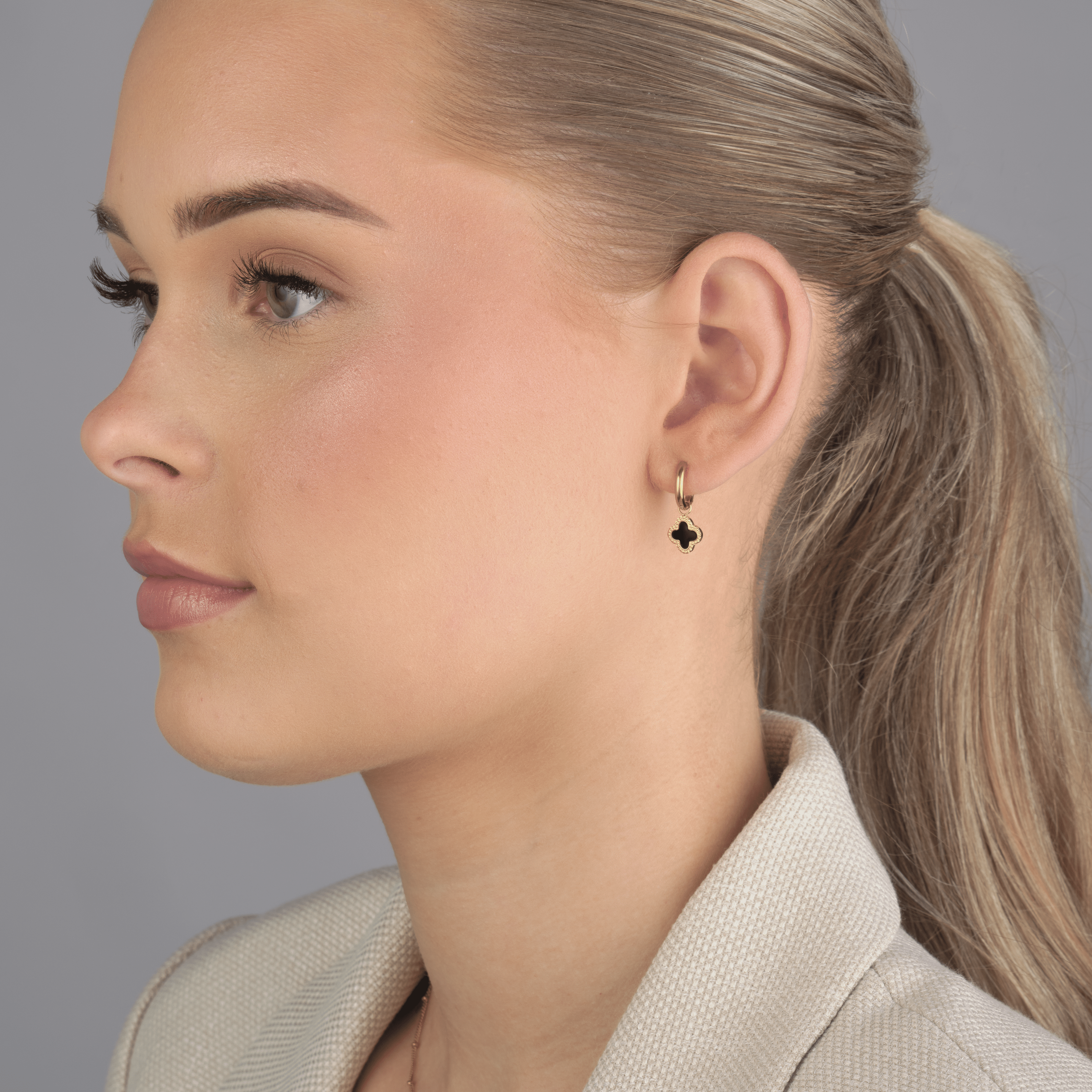 Black Clover Earrings
