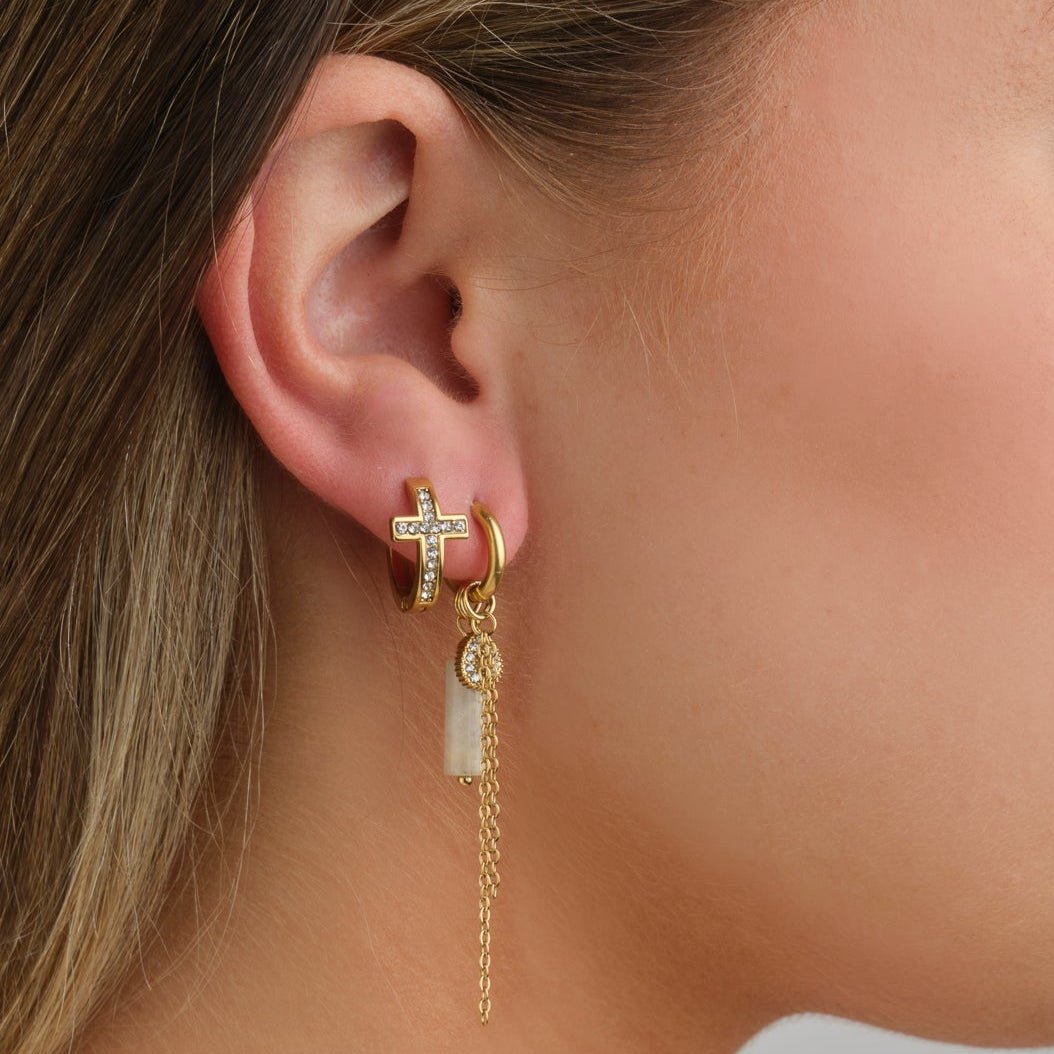 Oorbellen starlight goud - Desieradenconcurrent.nl