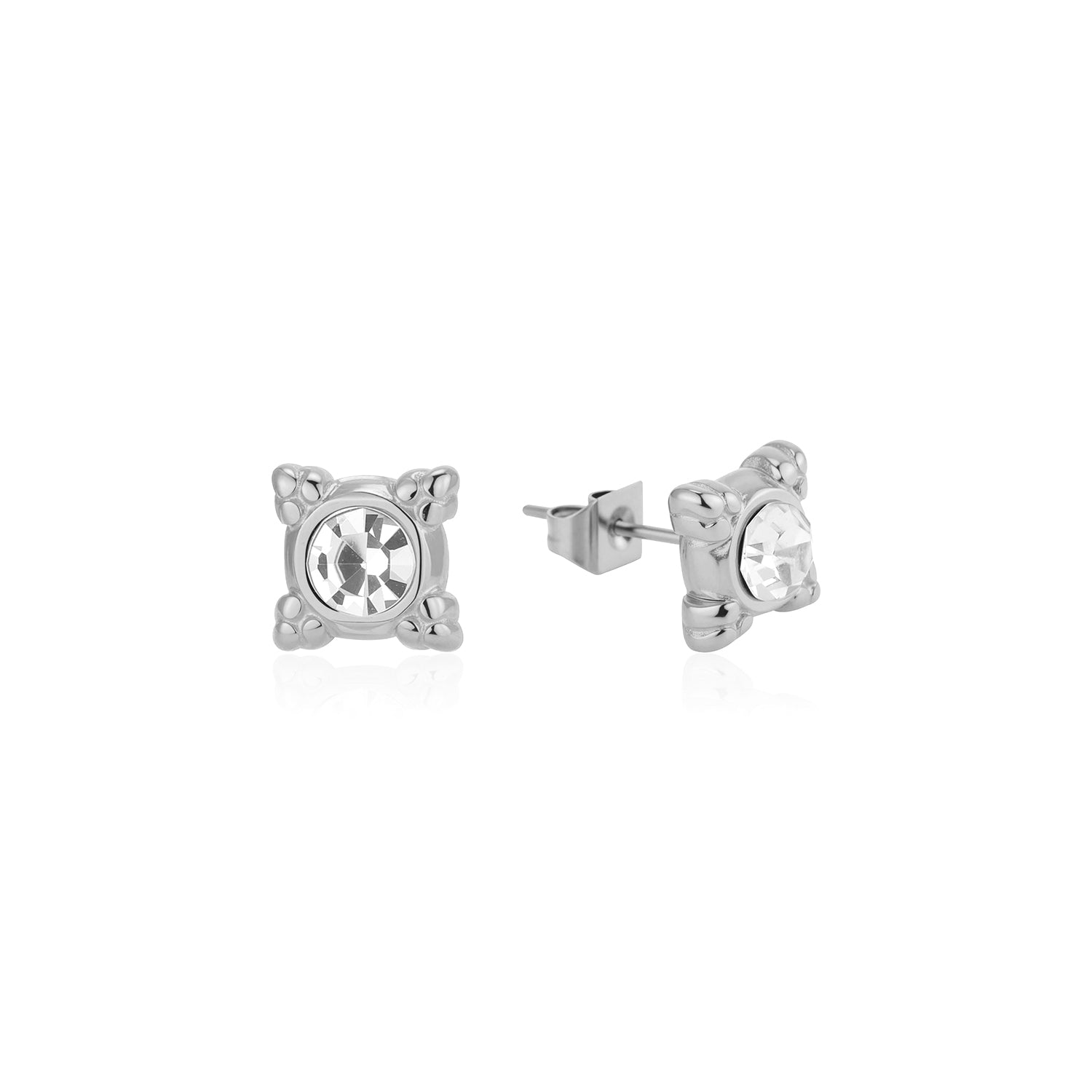 Oorstekers fancy zirkonia zilver - Desieradenconcurrent.nl