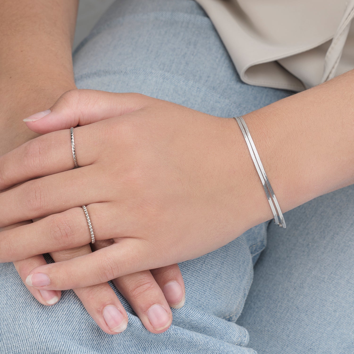 Ring croissant dun zilver - Desieradenconcurrent.nl