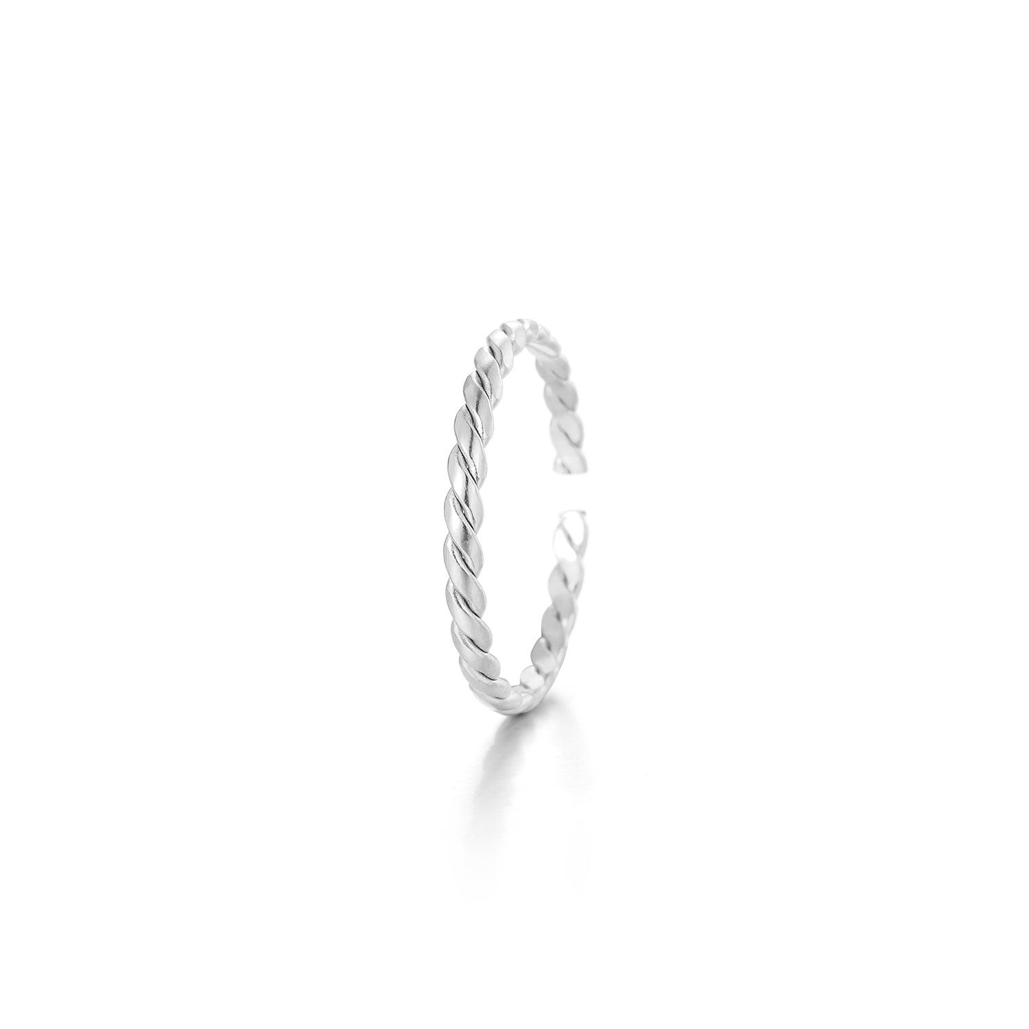 Ring croissant dun zilver - Desieradenconcurrent.nl