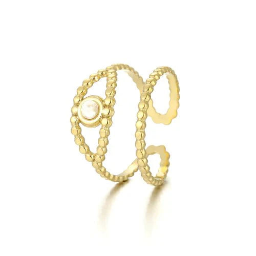 Ring eye white goud - Desieradenconcurrent.nl
