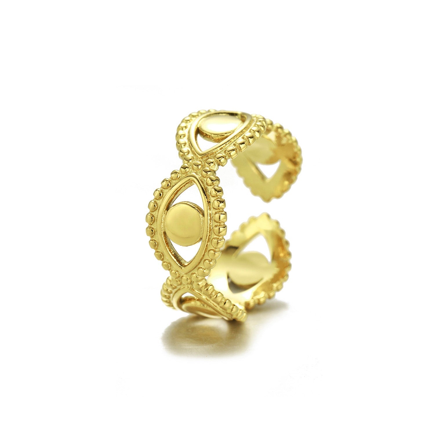 Ring eyes goud - Desieradenconcurrent.nl