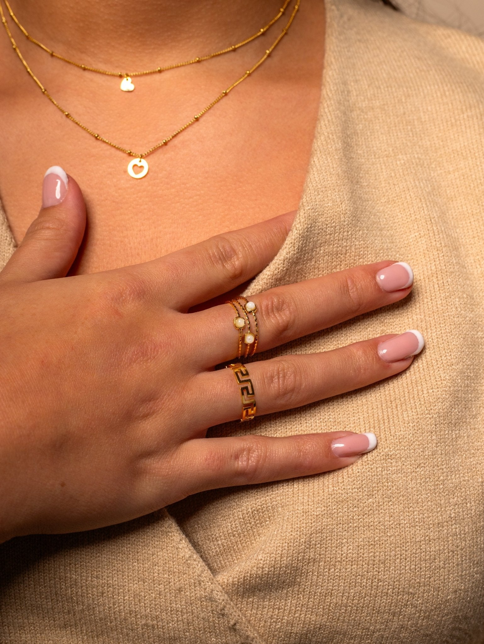 Ring three gems white - Desieradenconcurrent.nl