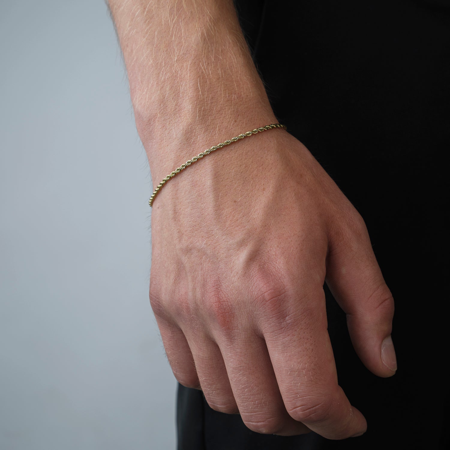 Rope armband 2mm Goud - Desieradenconcurrent.nl