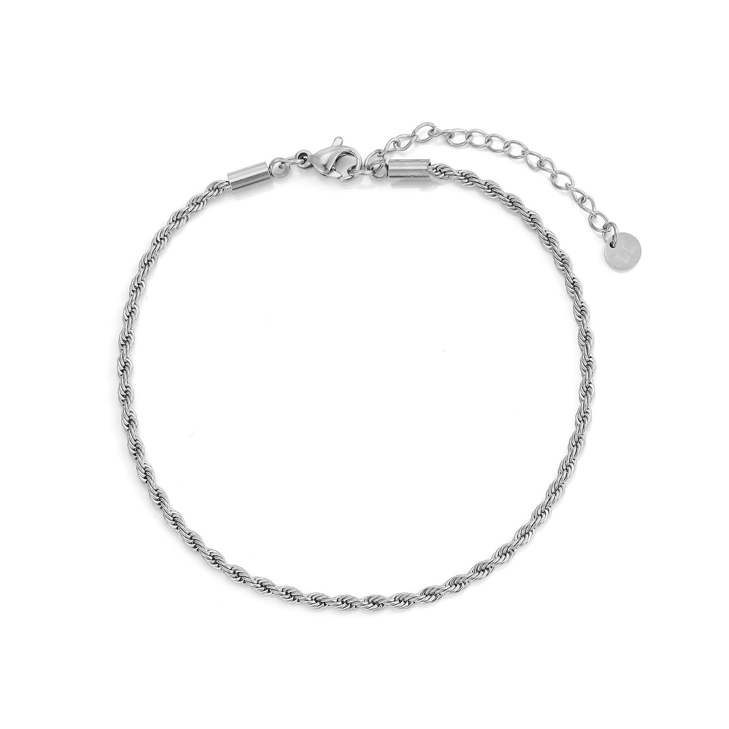 Rope armband 2mm Zilver - Desieradenconcurrent.nl