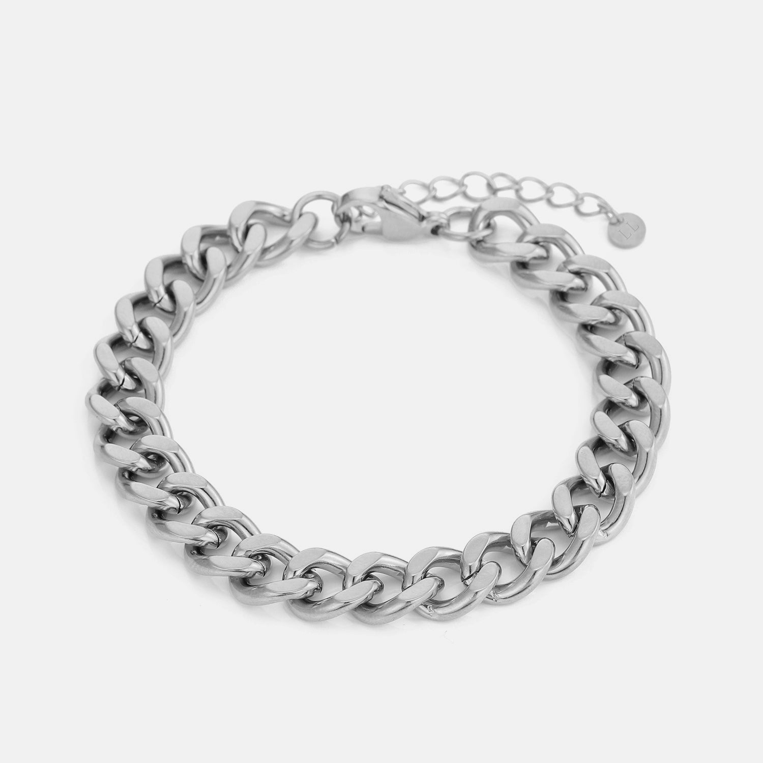 Schakel armband 10mm Zilver - Desieradenconcurrent.nl
