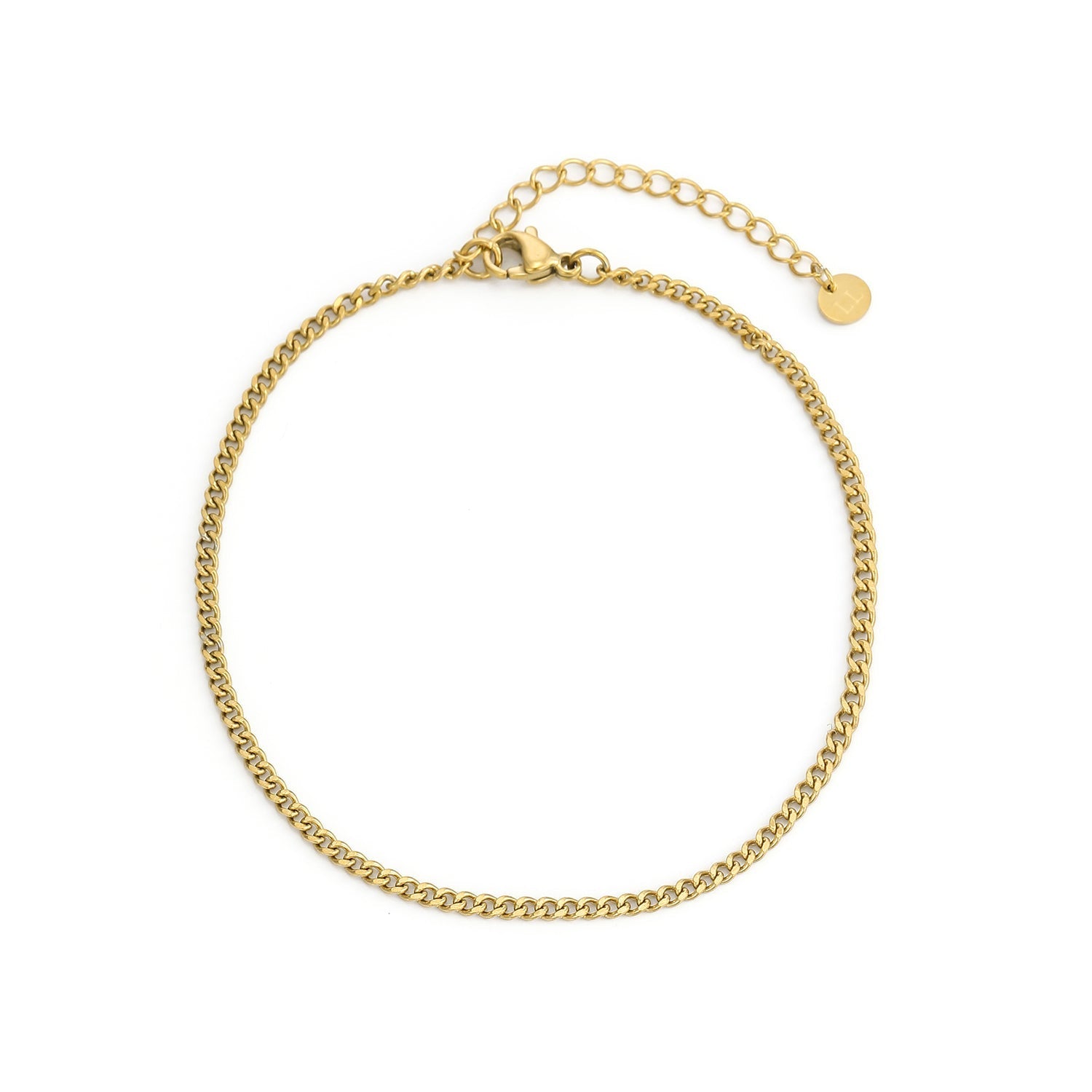 Schakel armband 2mm Goud - Desieradenconcurrent.nl