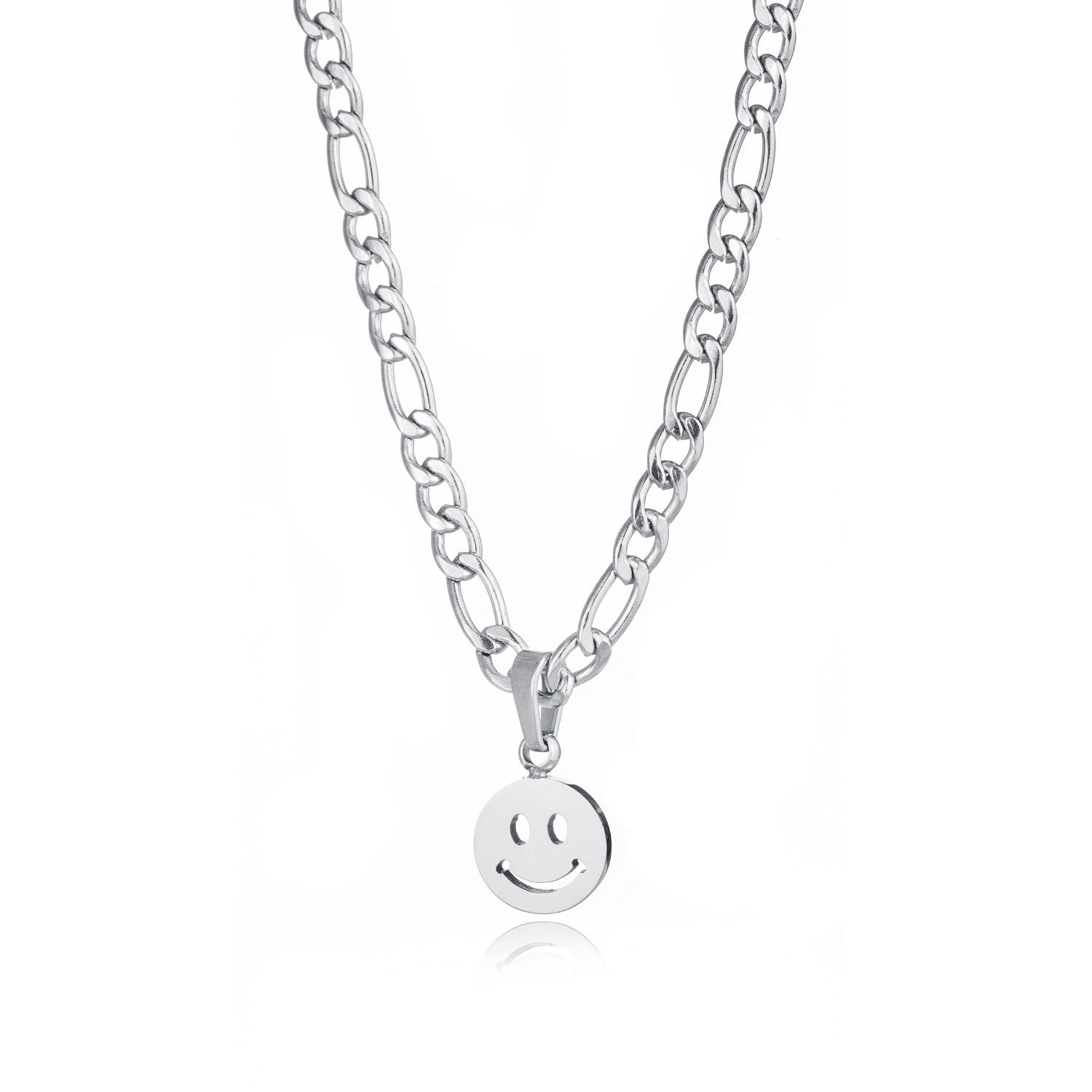 Schakelketting happy zilver - Desieradenconcurrent.nl