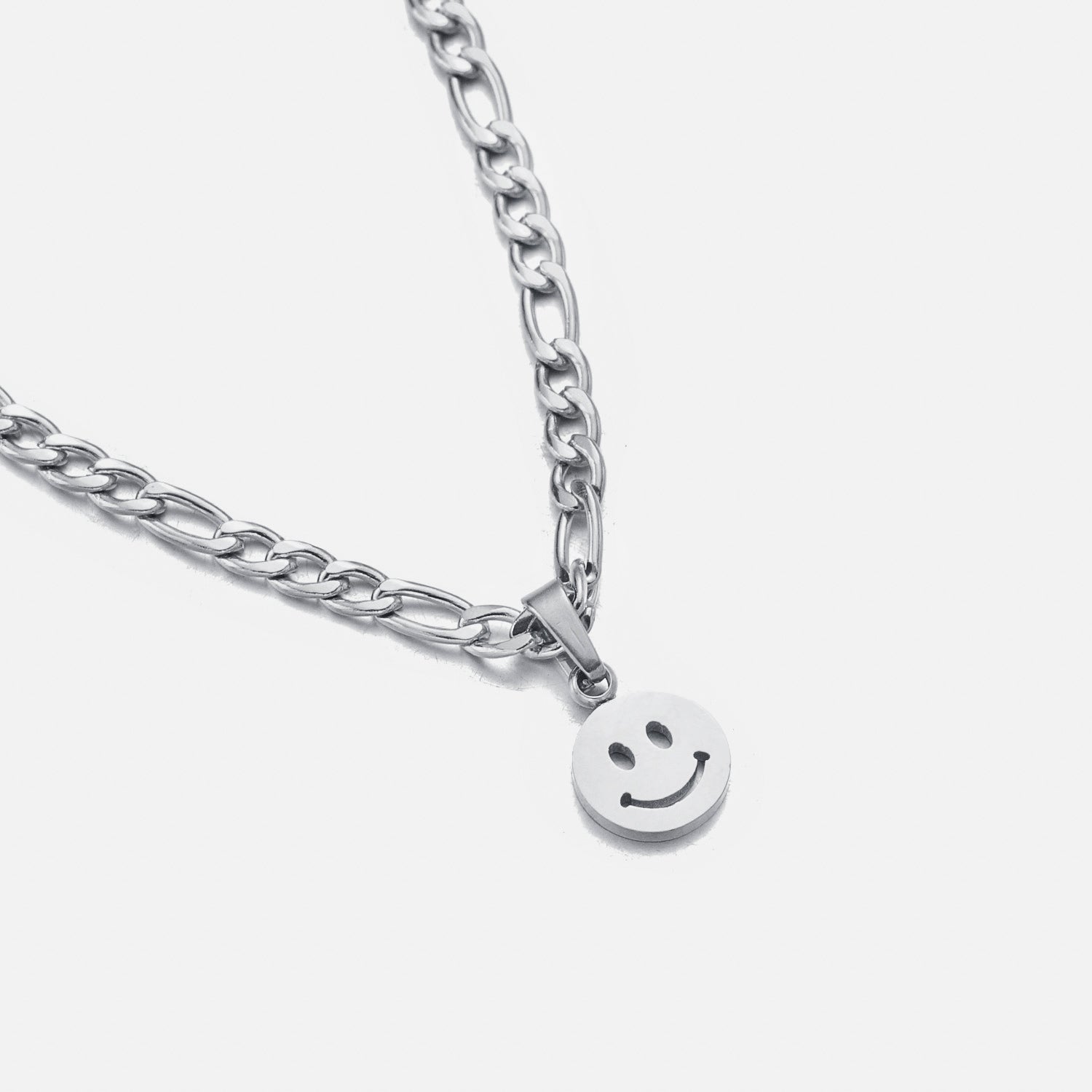 Schakelketting happy zilver - Desieradenconcurrent.nl