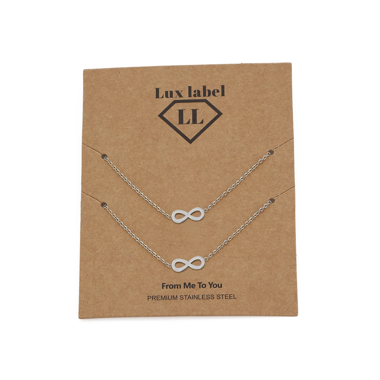 Set armbanden infinity zilver - Desieradenconcurrent.nl