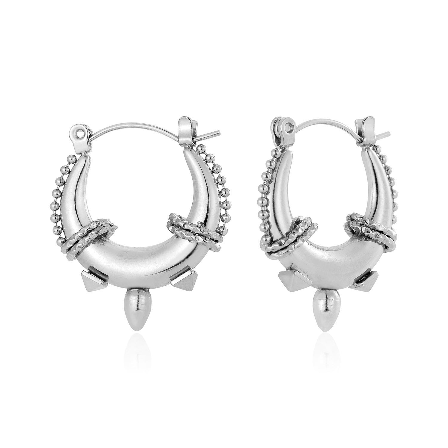 Soul of Bali oorbellen zilver - Desieradenconcurrent.nl