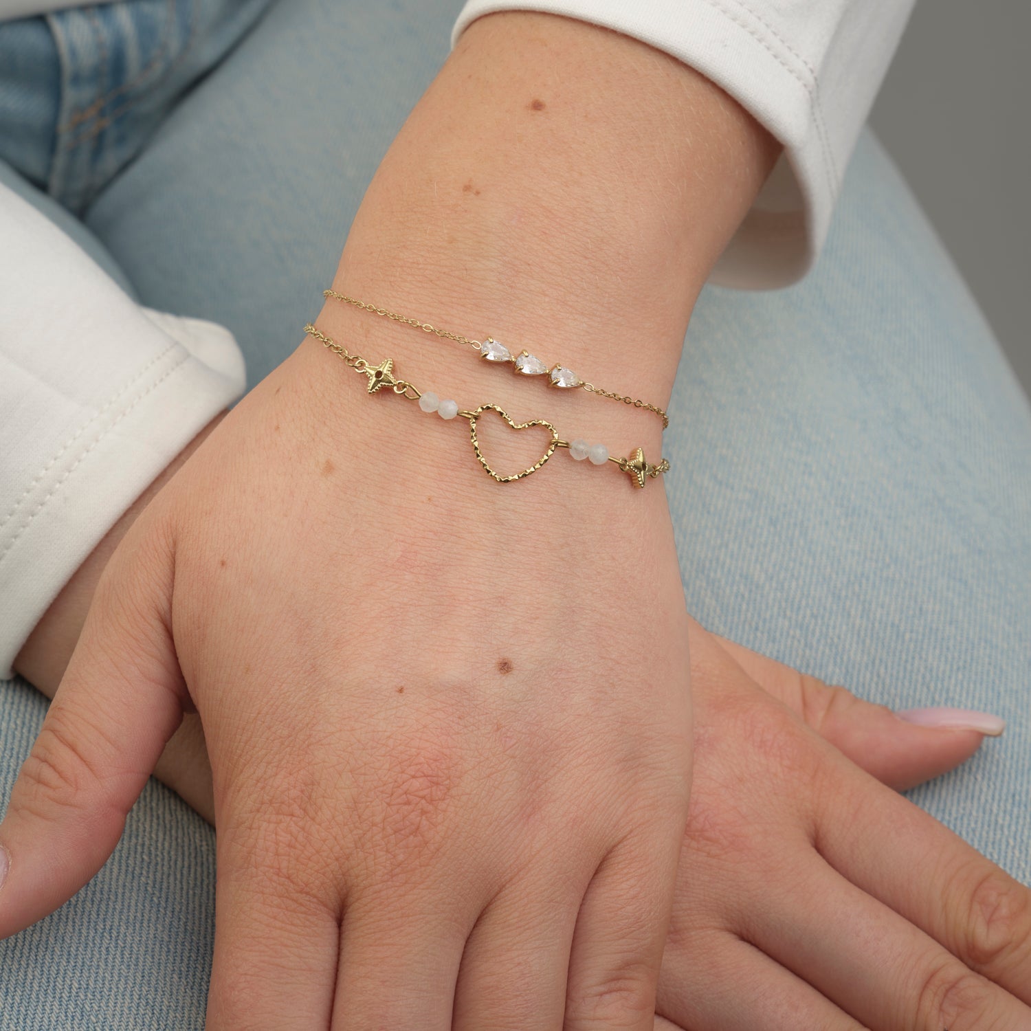 Heart & Star Bracelet