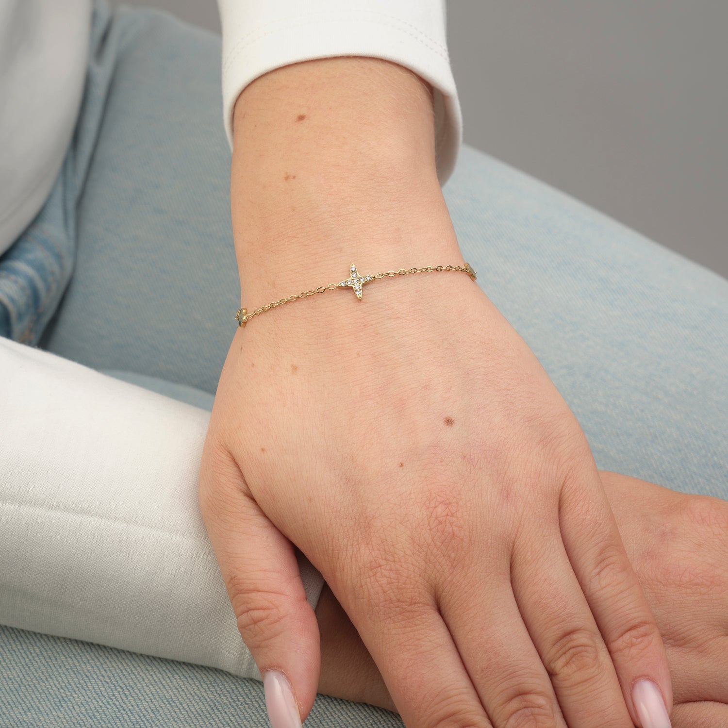 Star and Horseshoe Bracelet