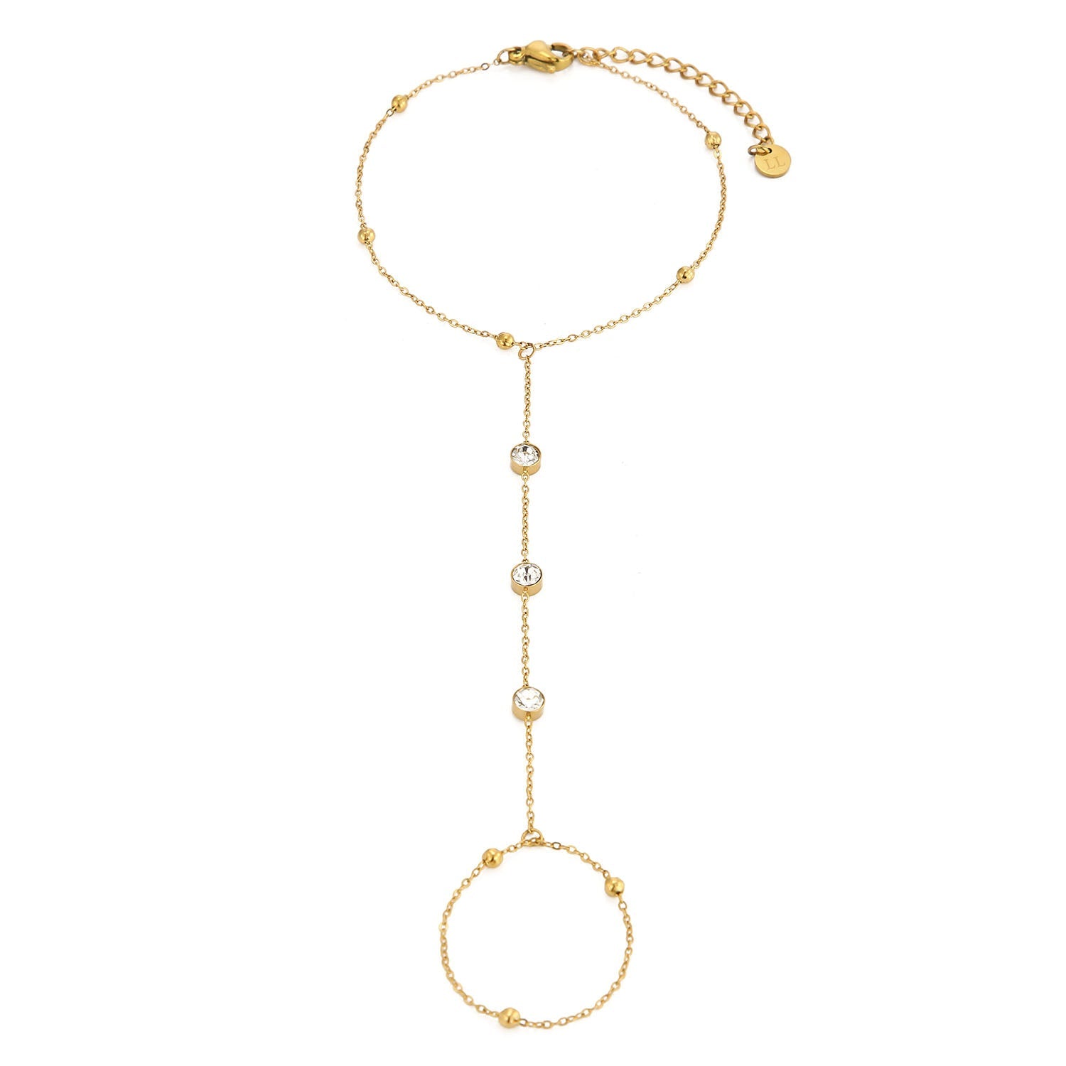 Hand Chain Gemstones