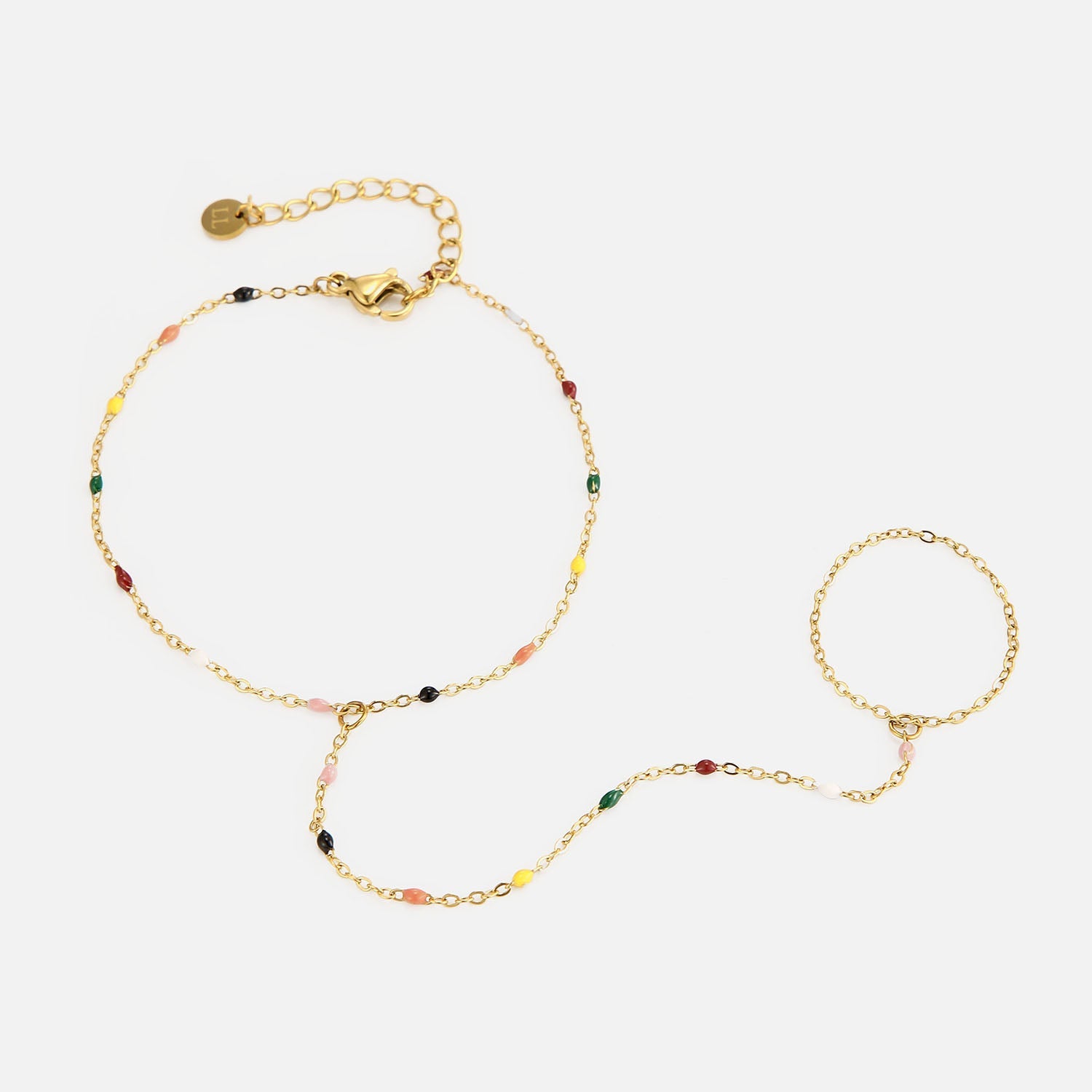 Colorful Bead Hand Chain