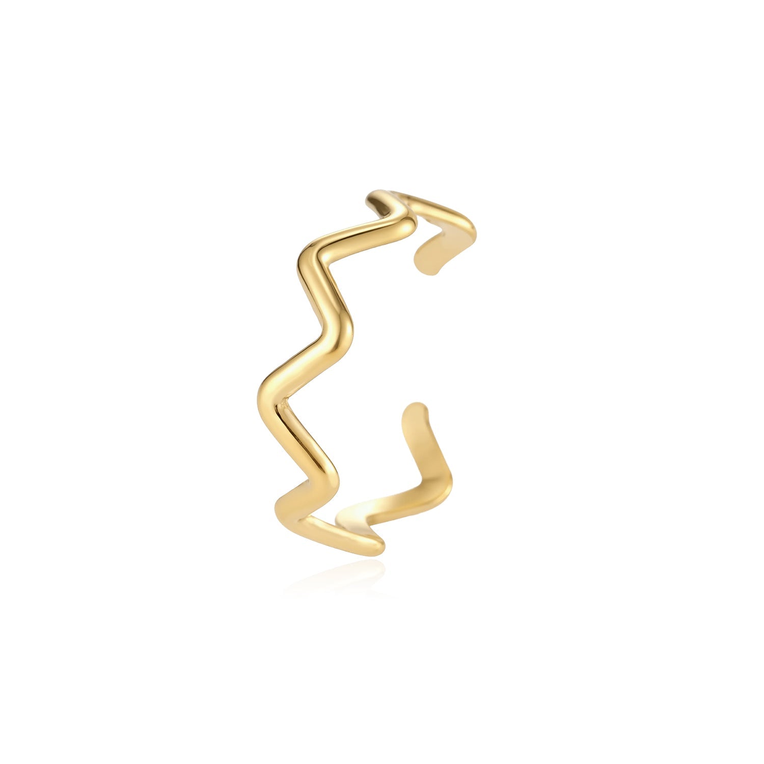 Curved Statement Ring