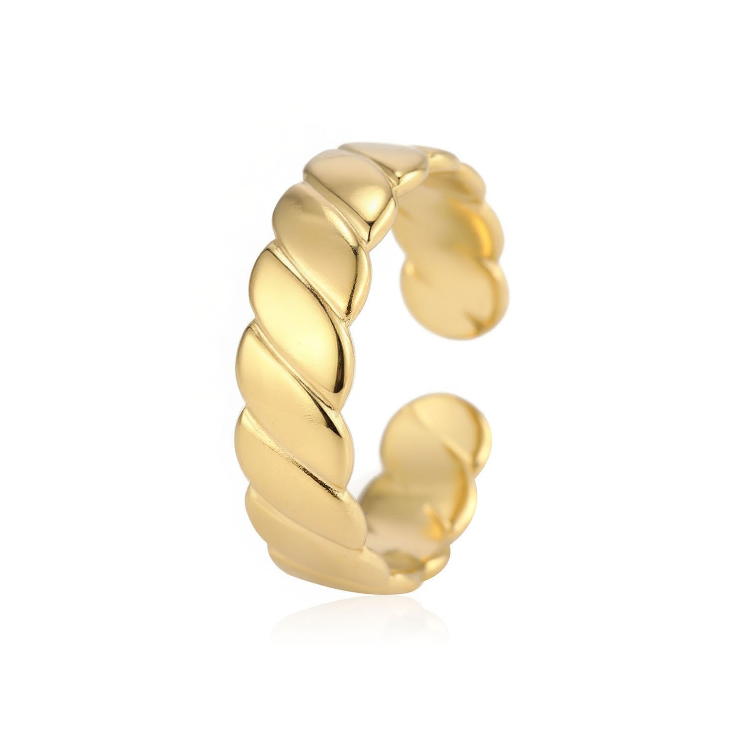 Croissant Ring: Delicate Design
