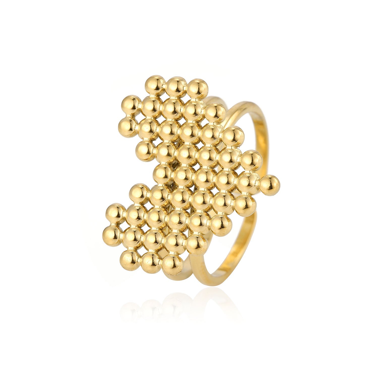 Heart Stud Rings