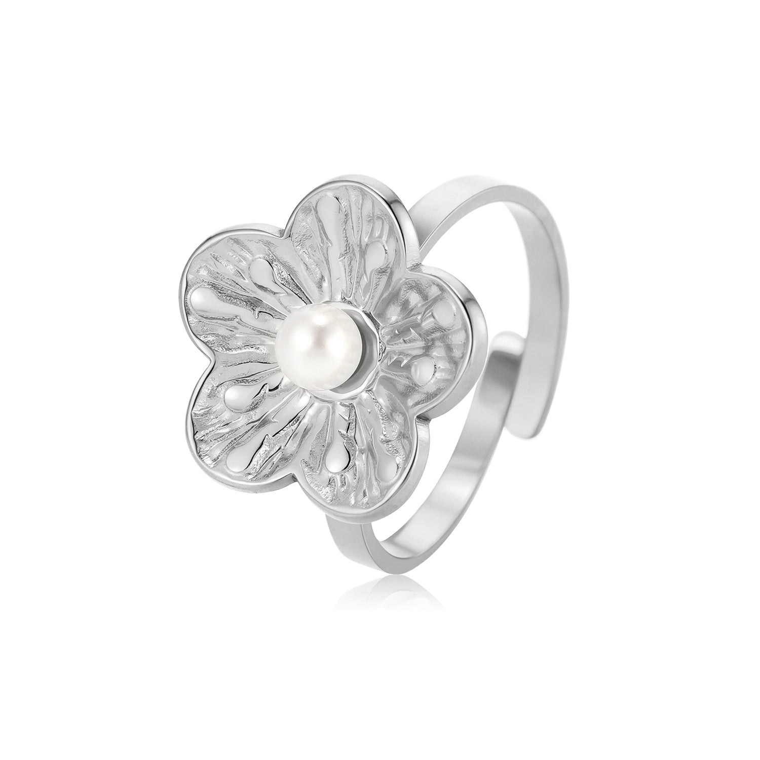 Floral Pearl Ring