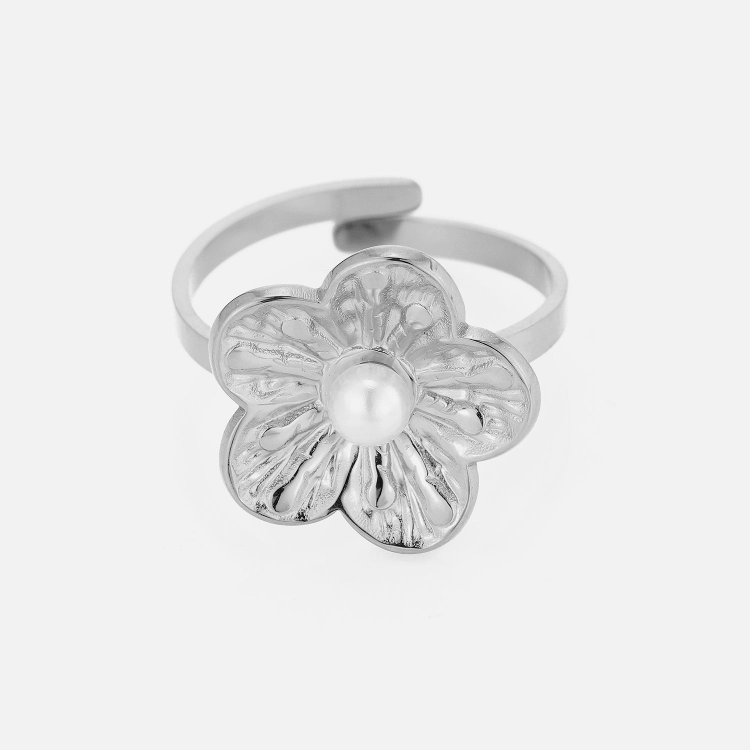 Floral Pearl Ring