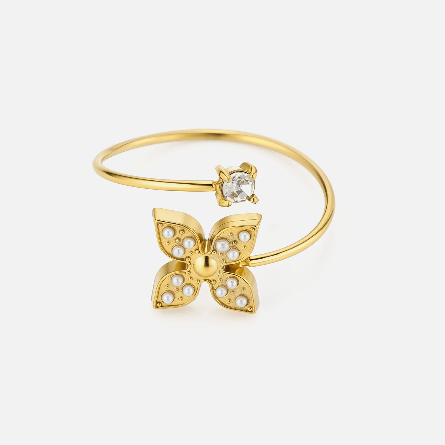 Pearl Blossom Ring