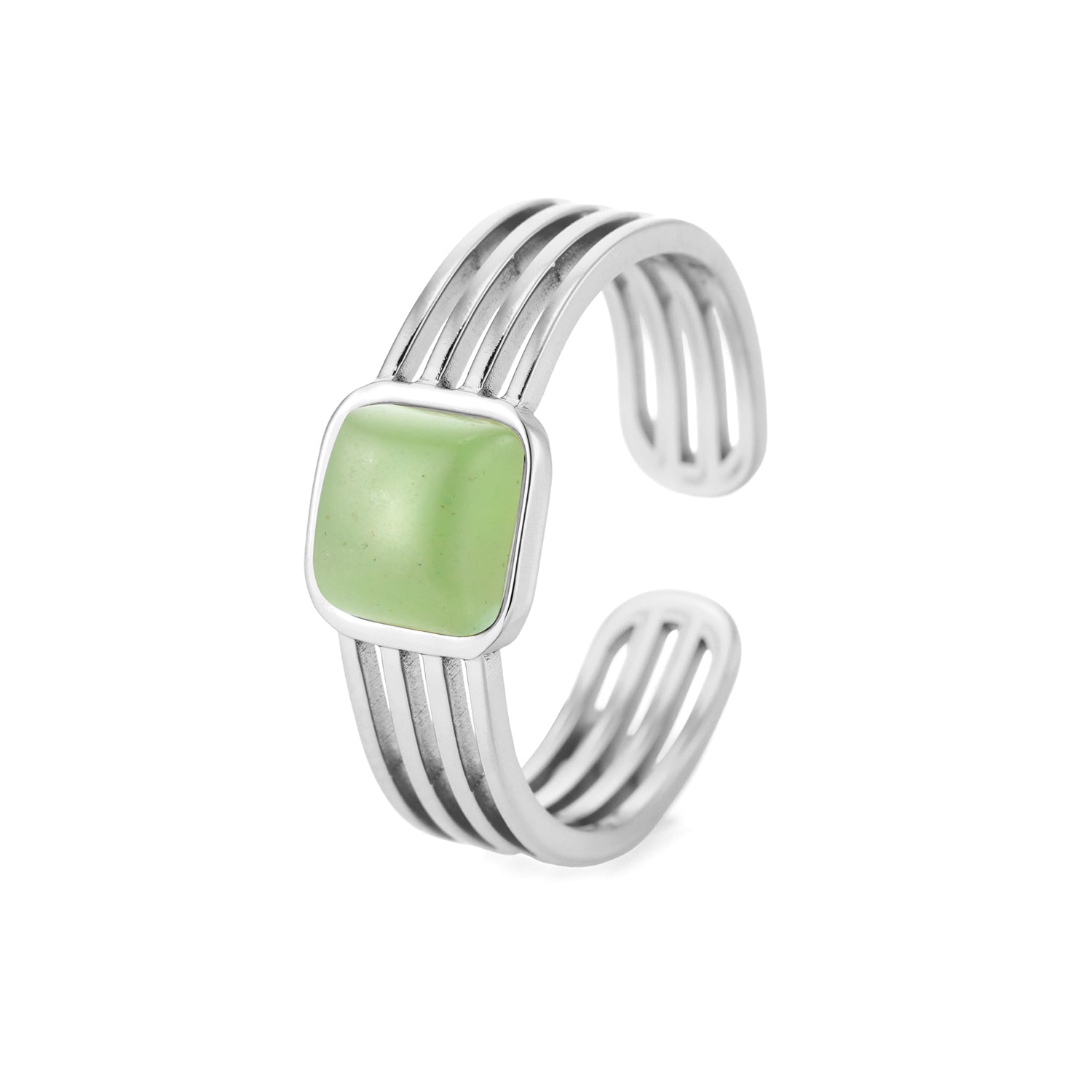 Green Stone Ring