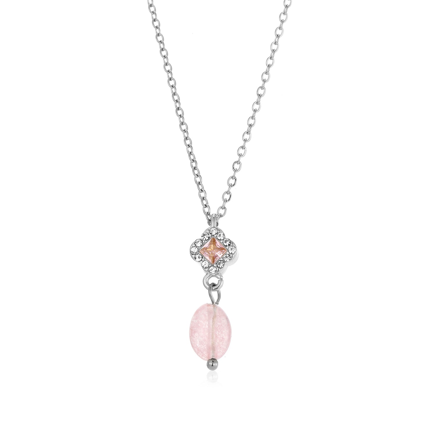 Rose Stone Necklace