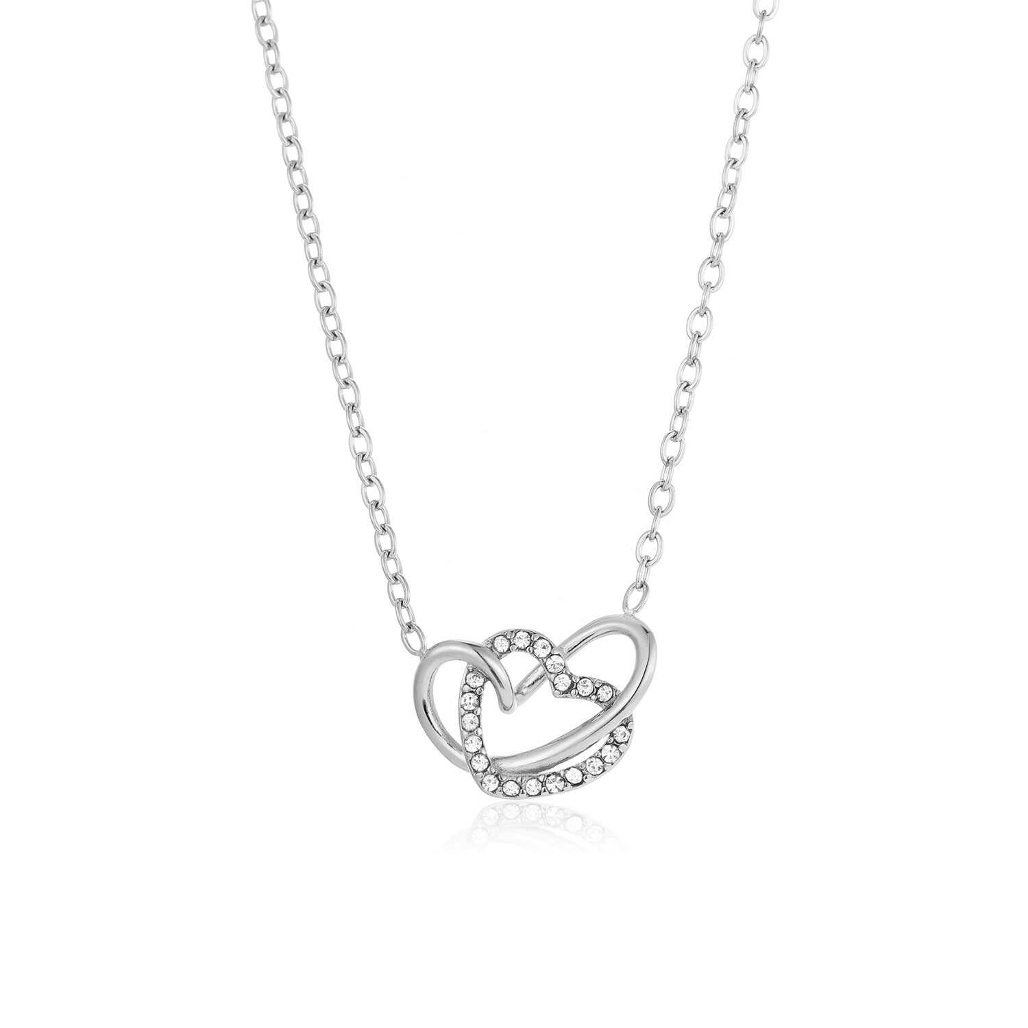 Connected Heart Stone Chain